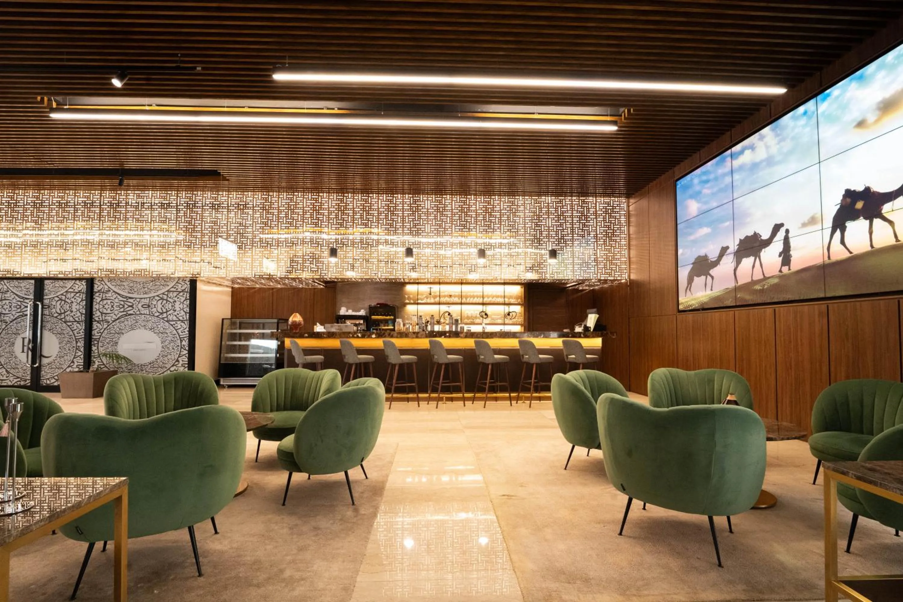Lounge or bar in Hotel Royal ASBU Tunis