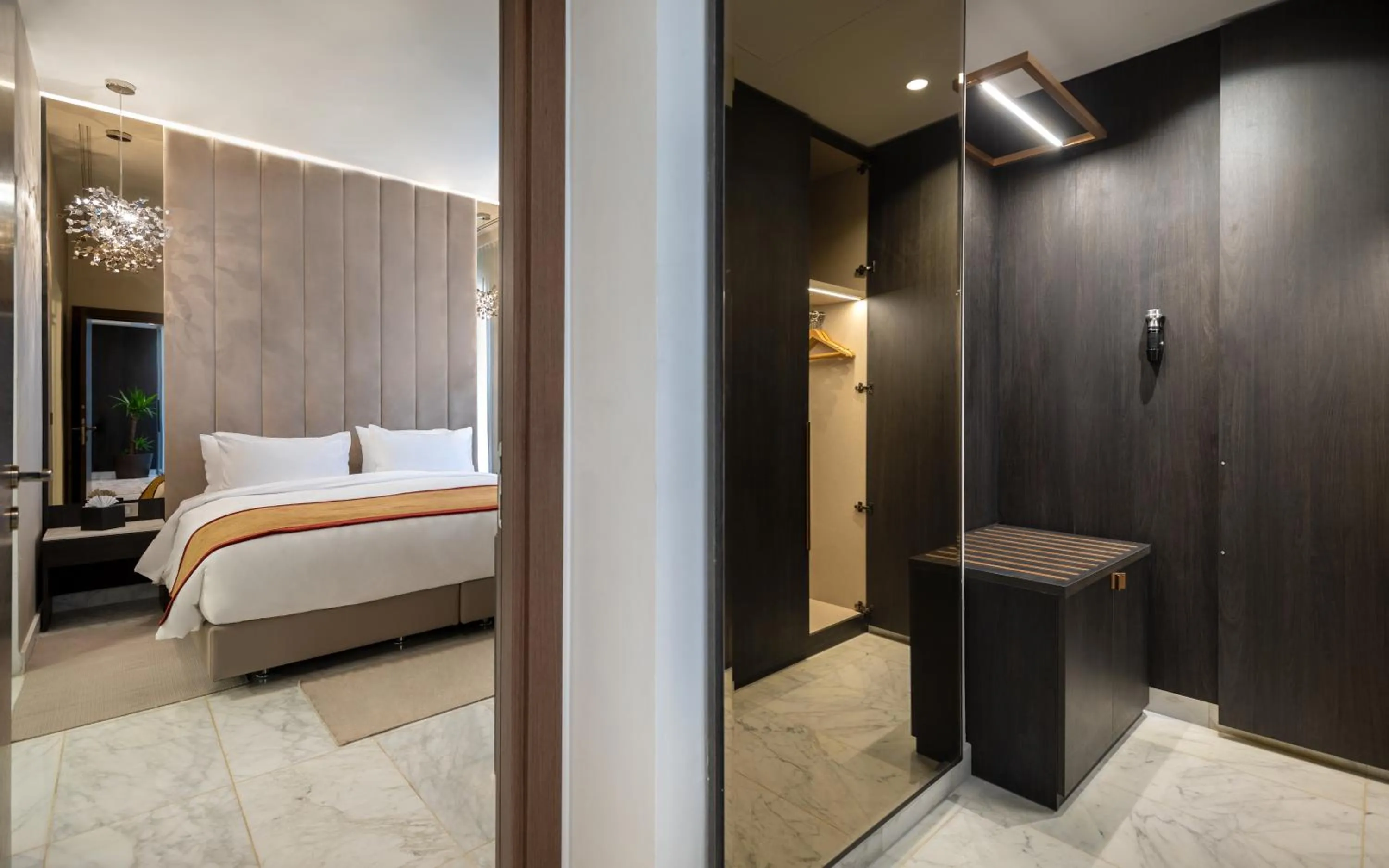 Bed in Hotel Royal ASBU Tunis