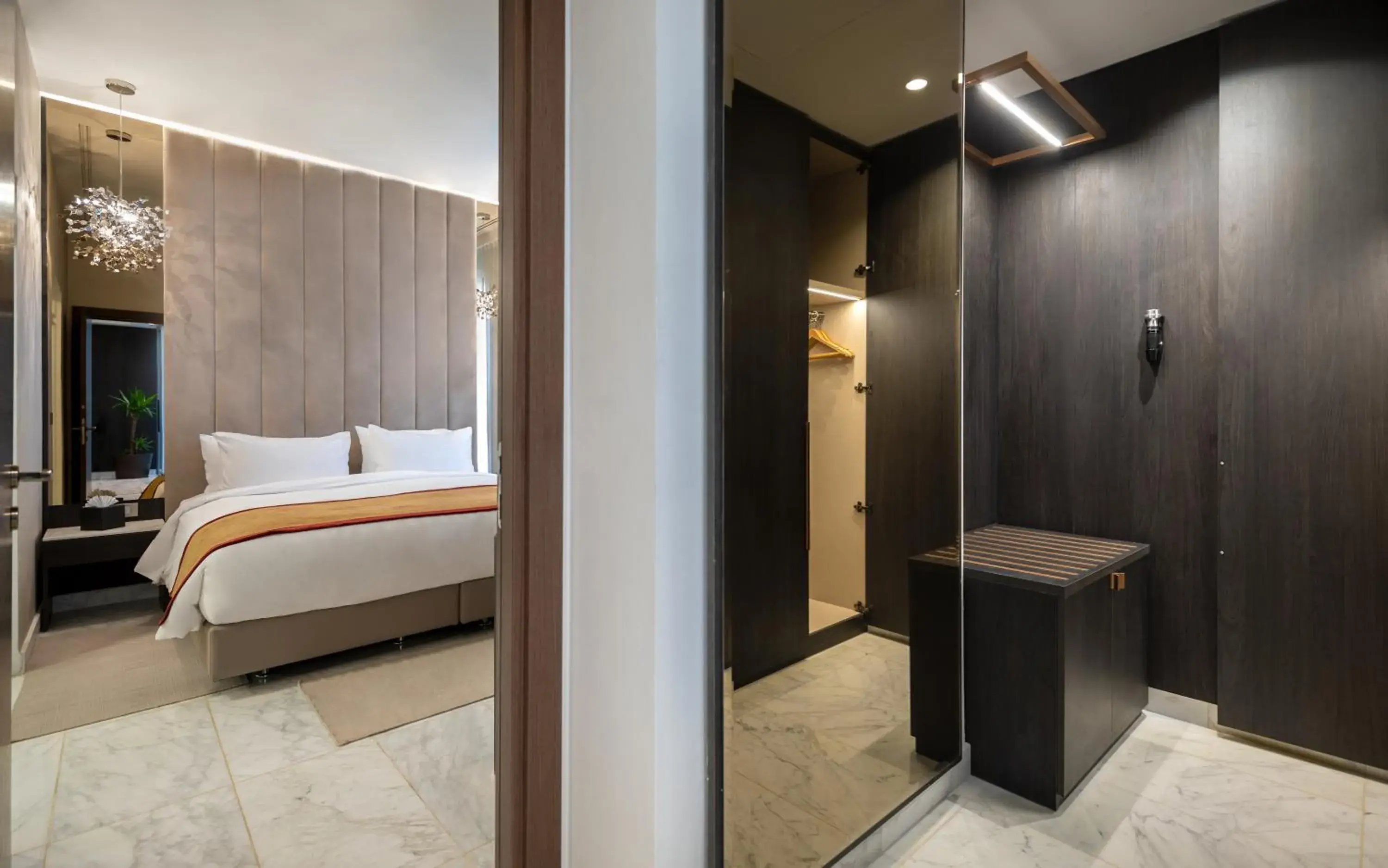 Bed in Hotel Royal ASBU Tunis Bed in Hotel Royal ASBU Tunis