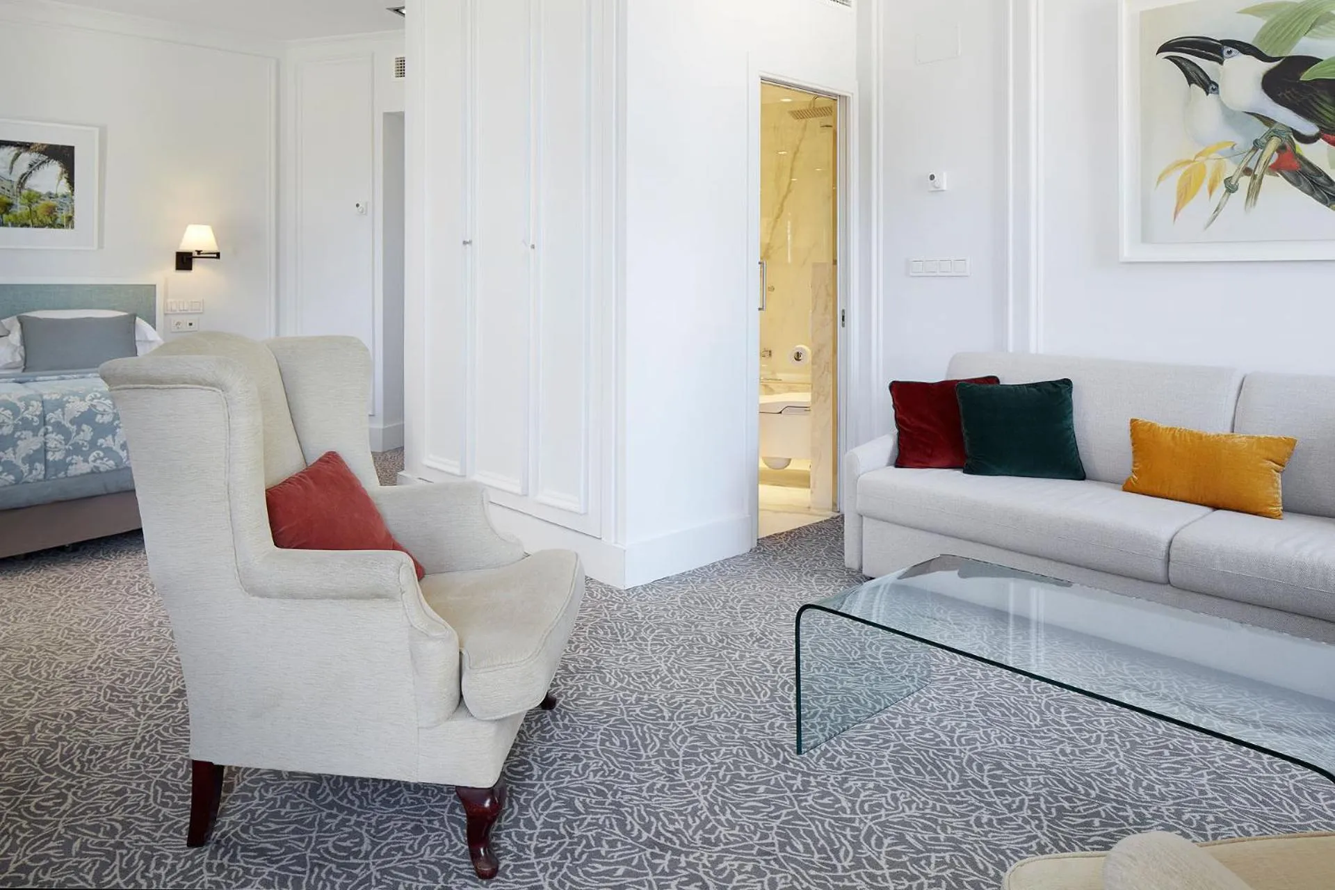 Living room in Hotel de Londres y de Inglaterra