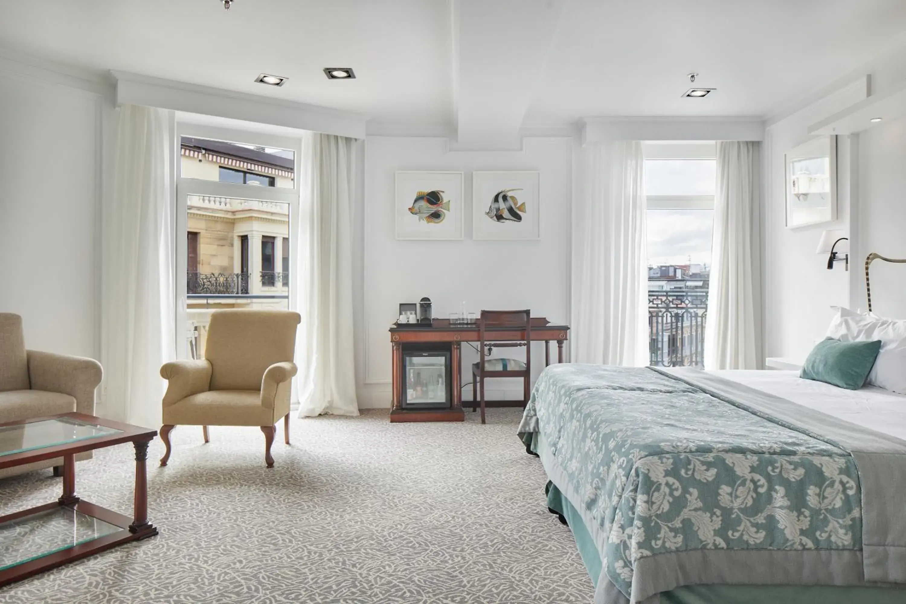 Bed in Hotel de Londres y de Inglaterra Bed in Hotel de Londres y de Inglaterra