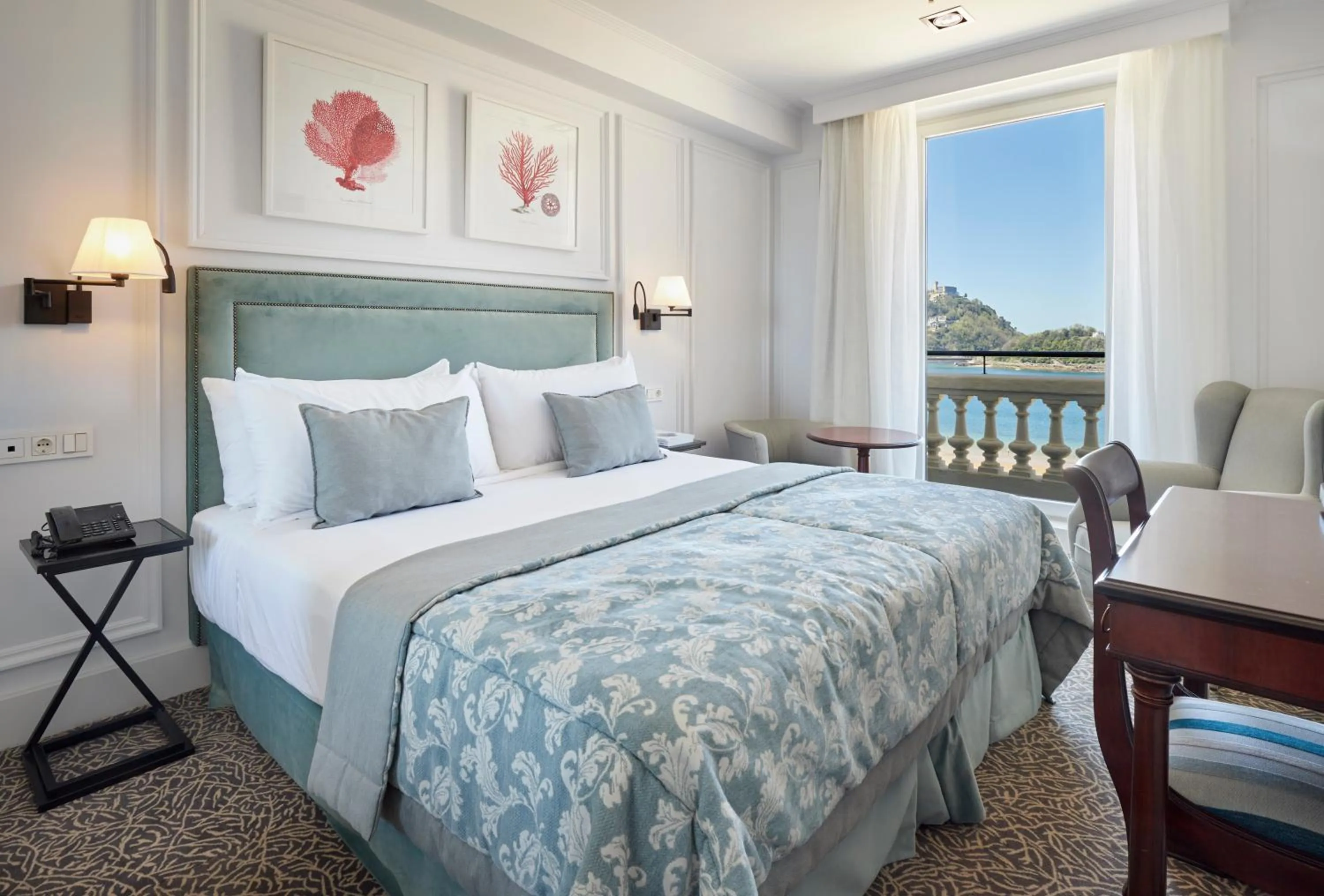 Bed in Hotel de Londres y de Inglaterra