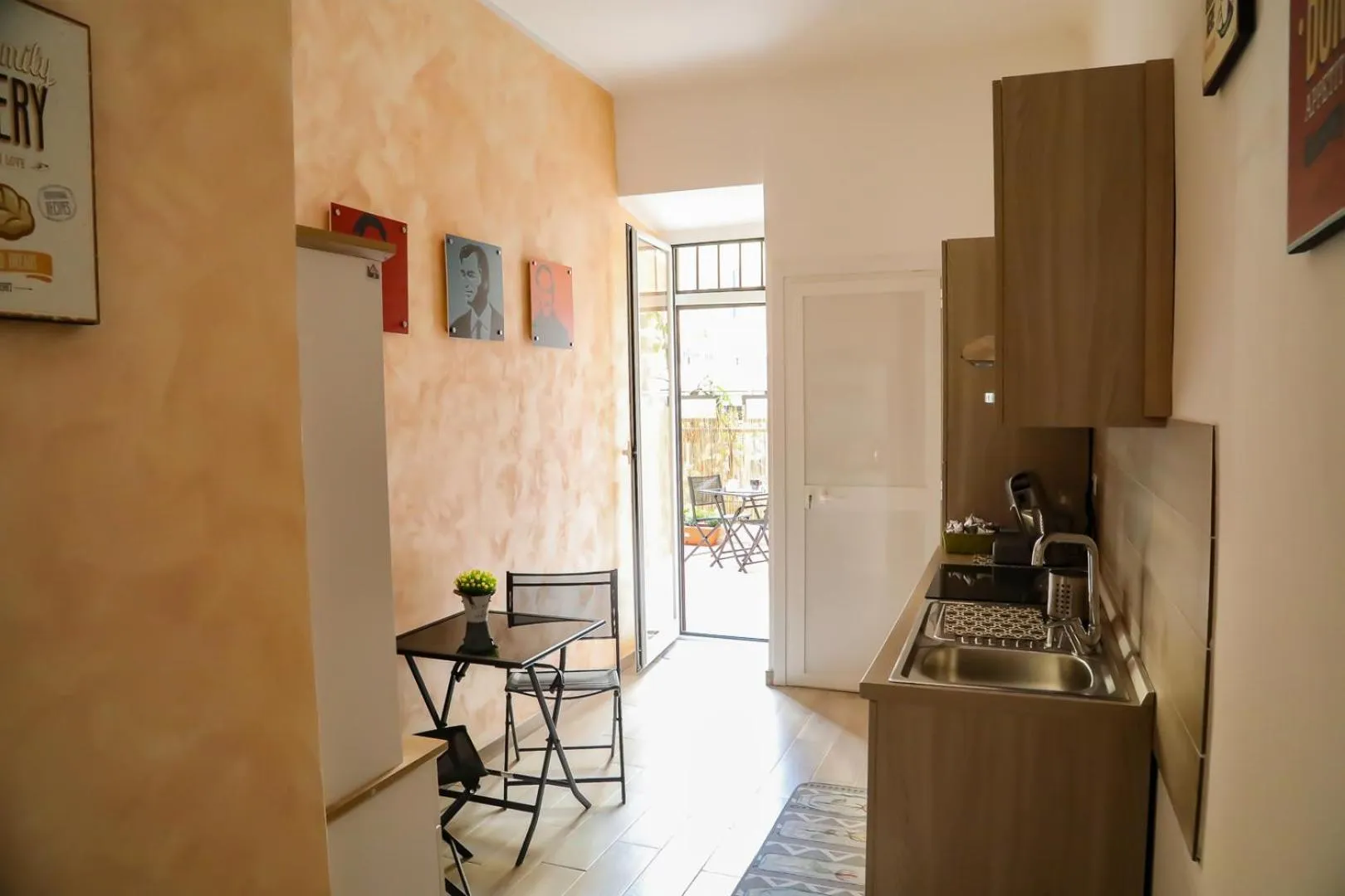 Kitchen or kitchenette in Cinemovie Guesthouse