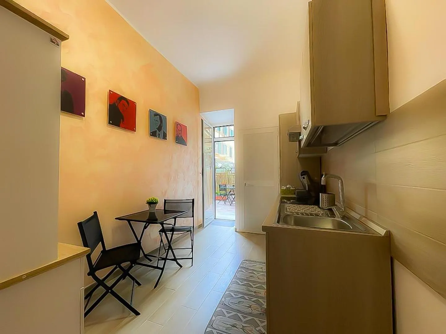 Kitchen or kitchenette in Cinemovie Guesthouse