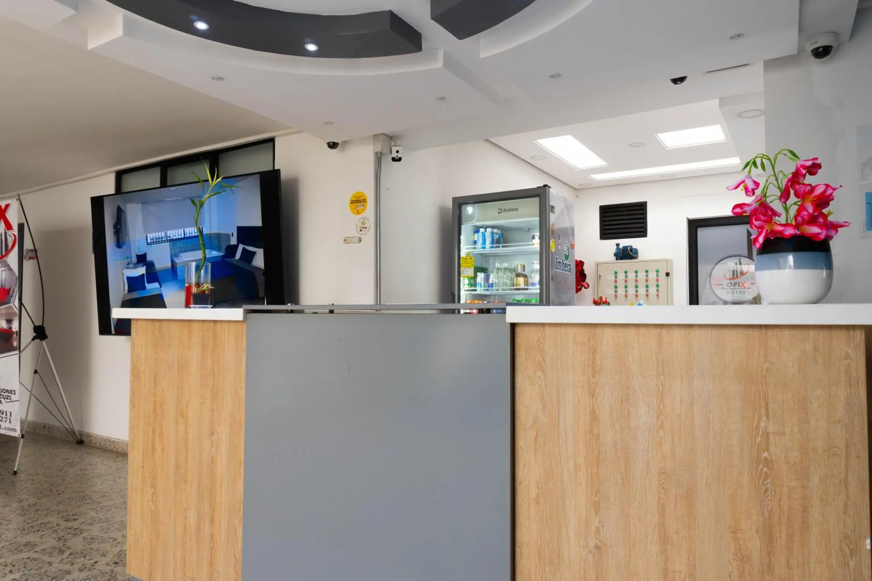 Lobby or reception in Hotel Ofix Lobby or reception in Hotel Ofix