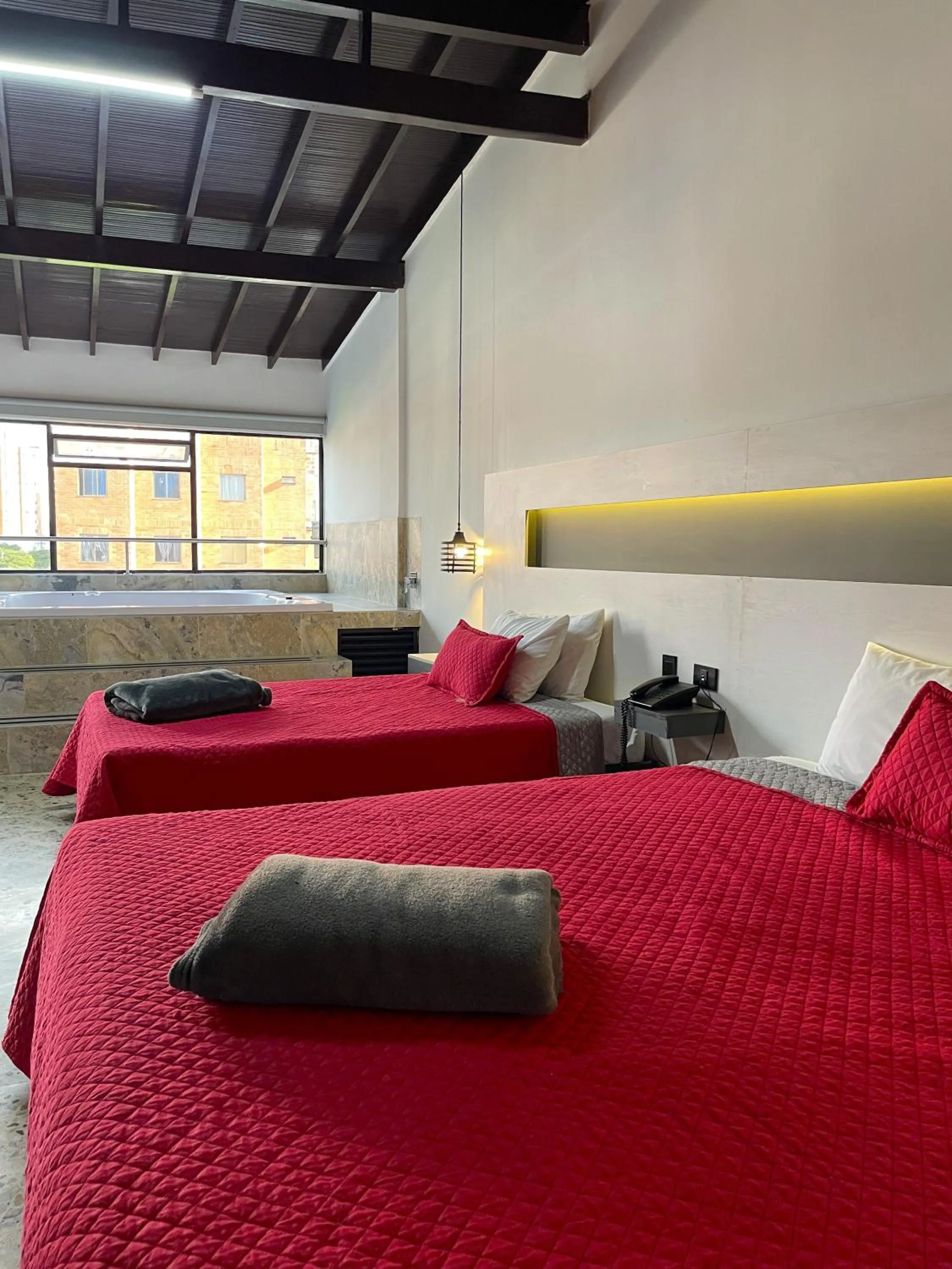 Bedroom, Bed in Hotel Ofix