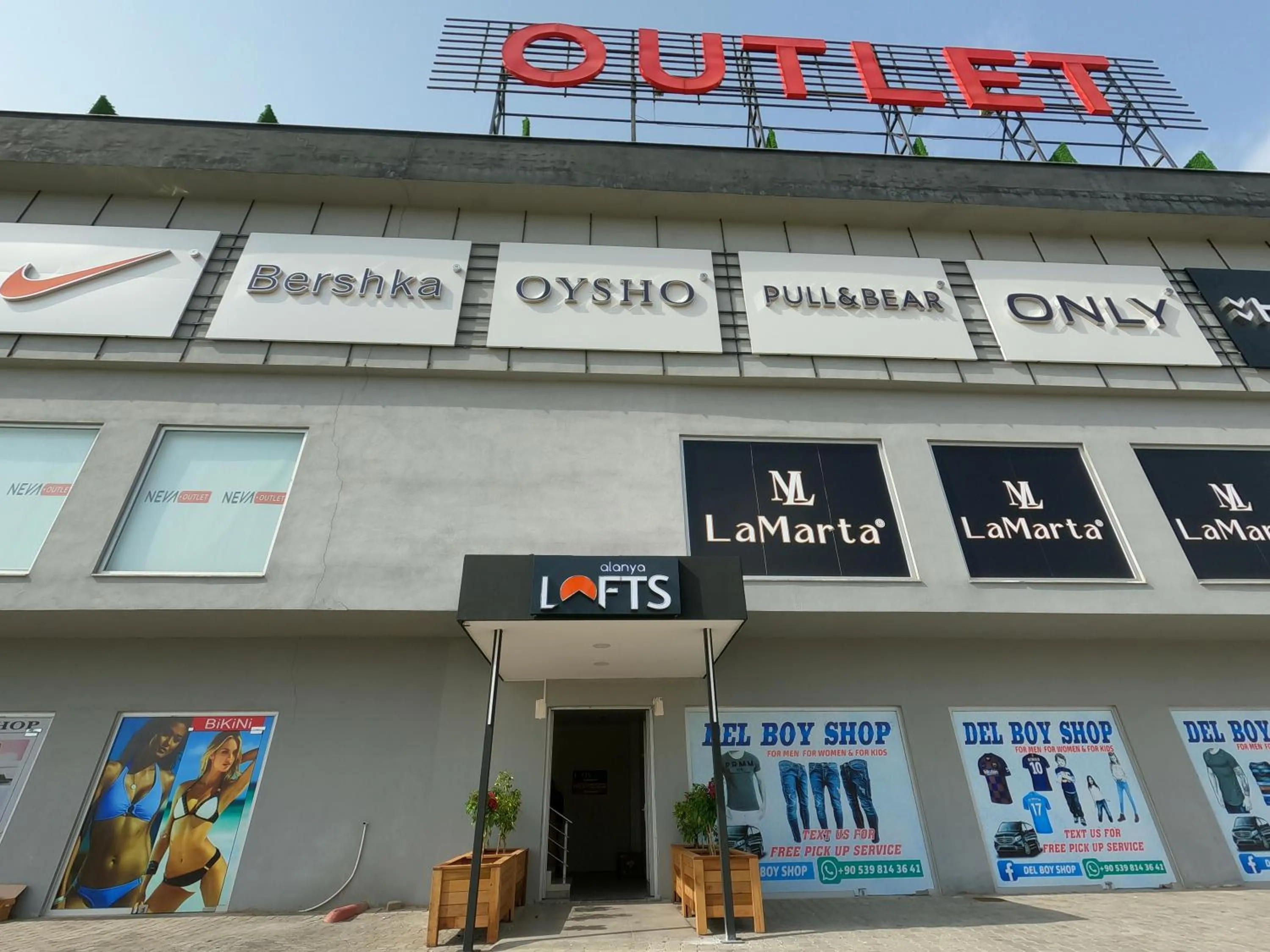 Facade/entrance in Lofts Alanya Luna Hotel