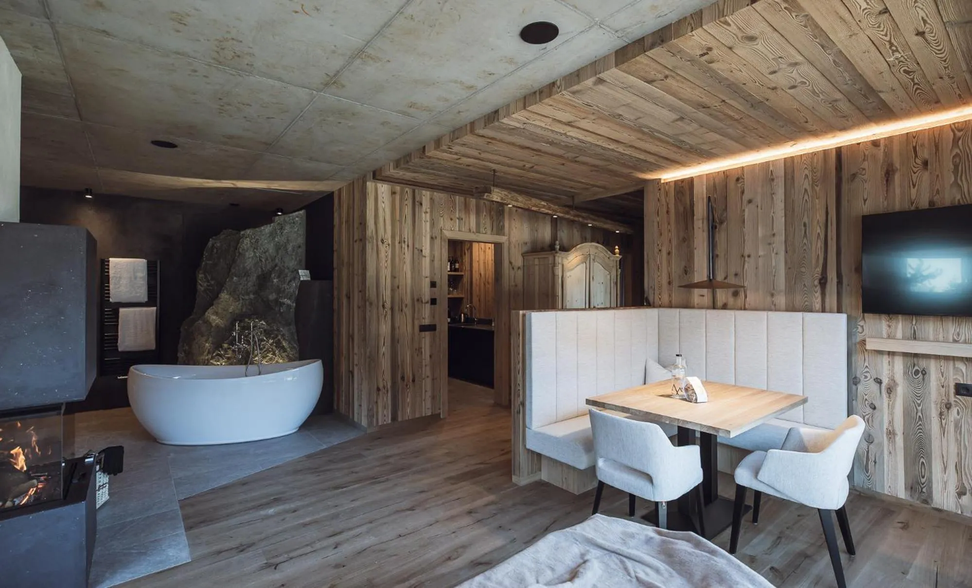 Bathroom in Amus Chalets Dolomites - Luxury Chalets South Tyrol