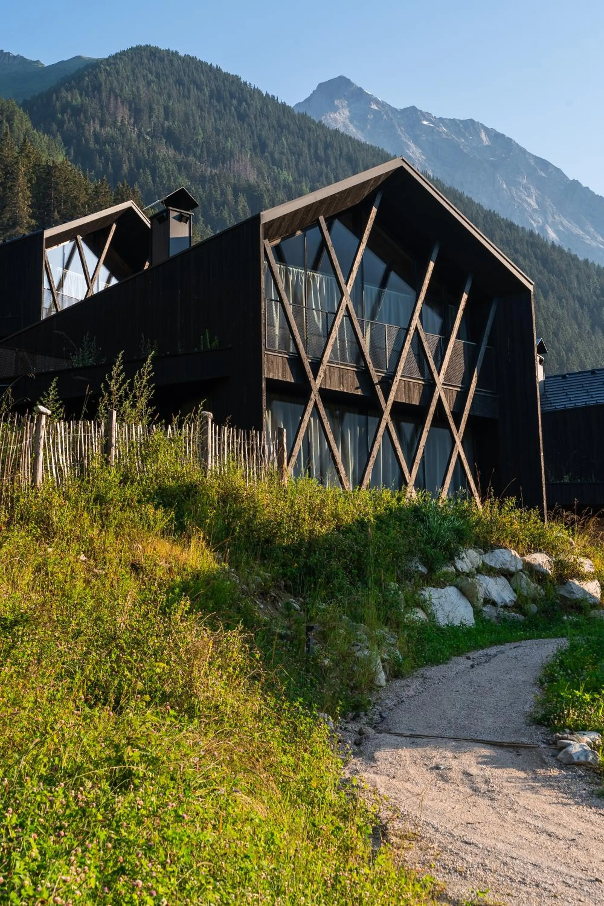 Property building in Amus Chalets Dolomites - Luxury Chalets South Tyrol