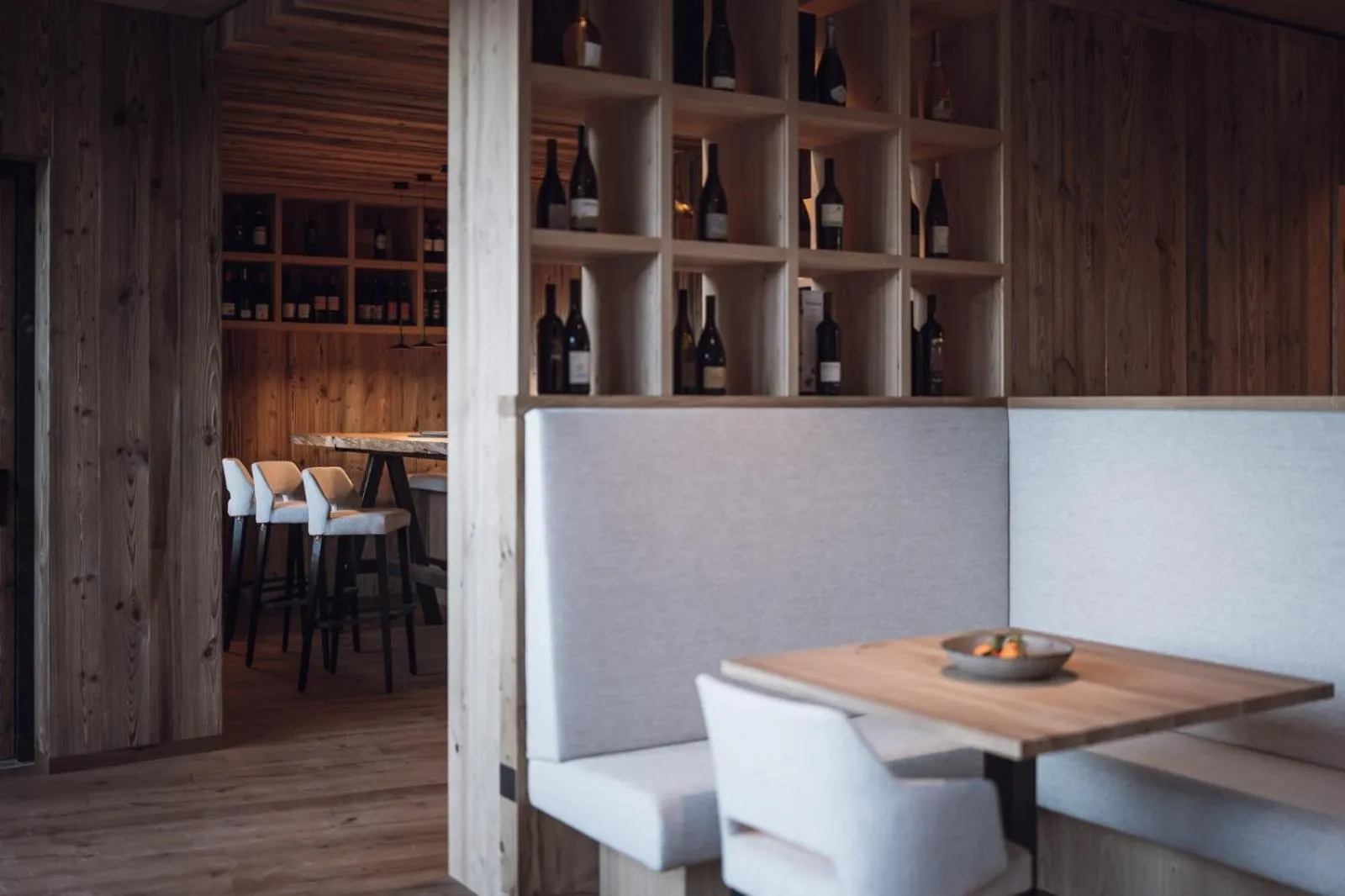 Kitchen or kitchenette in Amus Chalets Dolomites - Luxury Chalets South Tyrol