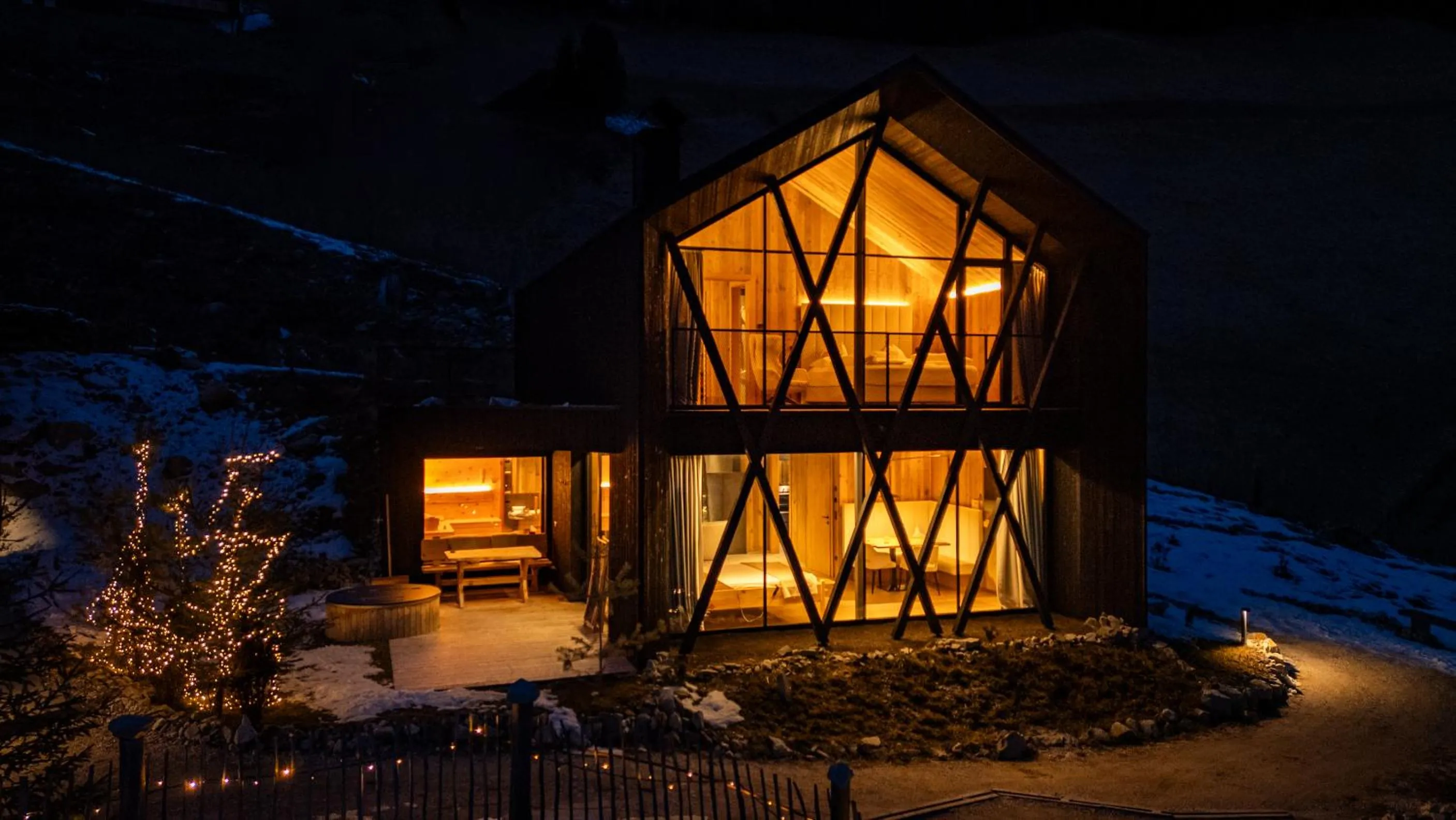 Property building in Amus Chalets Dolomites - Luxury Chalets South Tyrol
