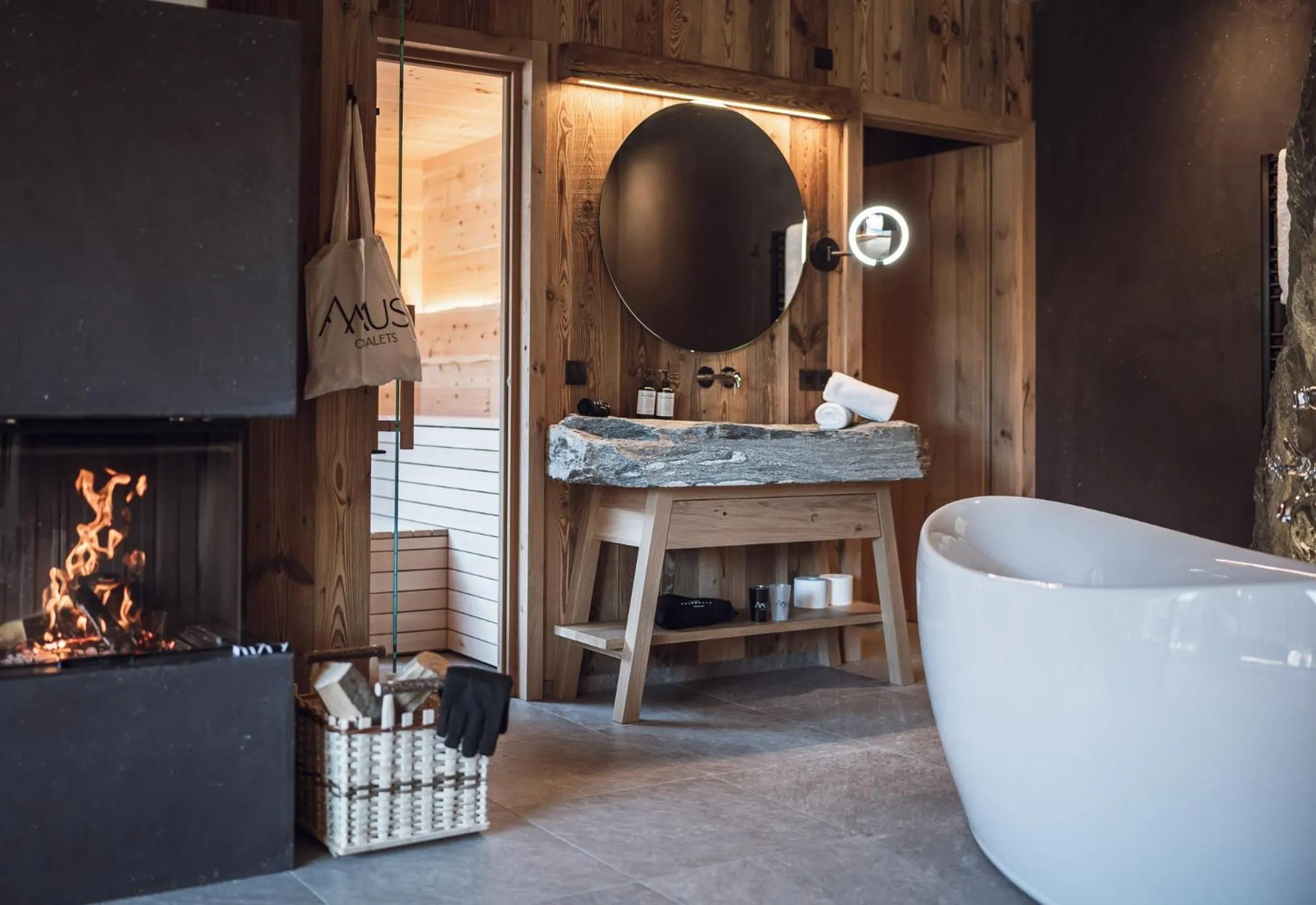 Toilet in Amus Chalets Dolomites - Luxury Chalets South Tyrol