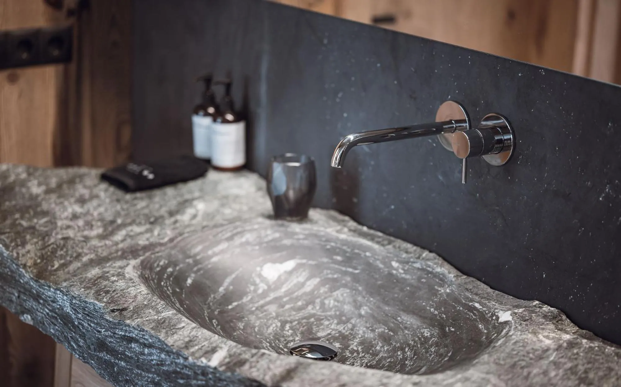 Bathroom in Amus Chalets Dolomites - Luxury Chalets South Tyrol