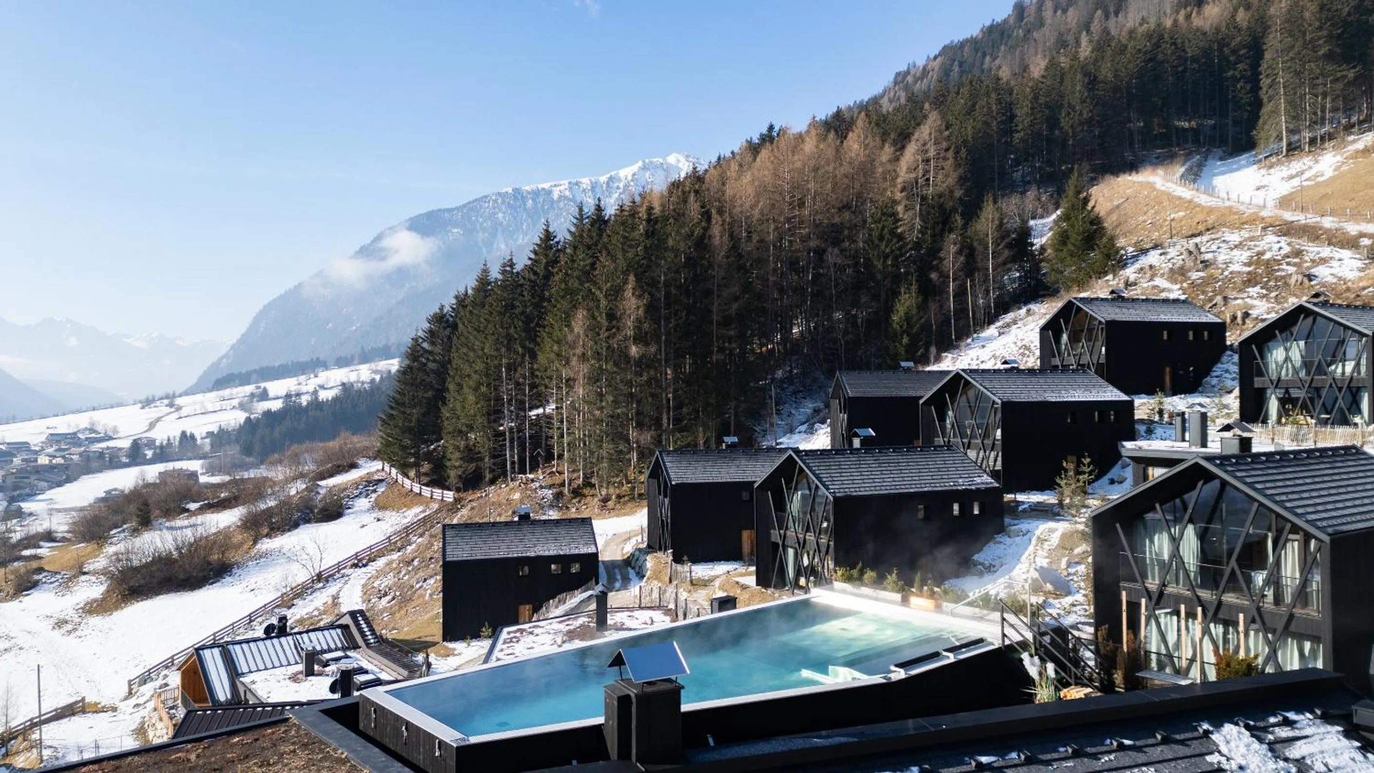 Property building in Amus Chalets Dolomites - Luxury Chalets South Tyrol