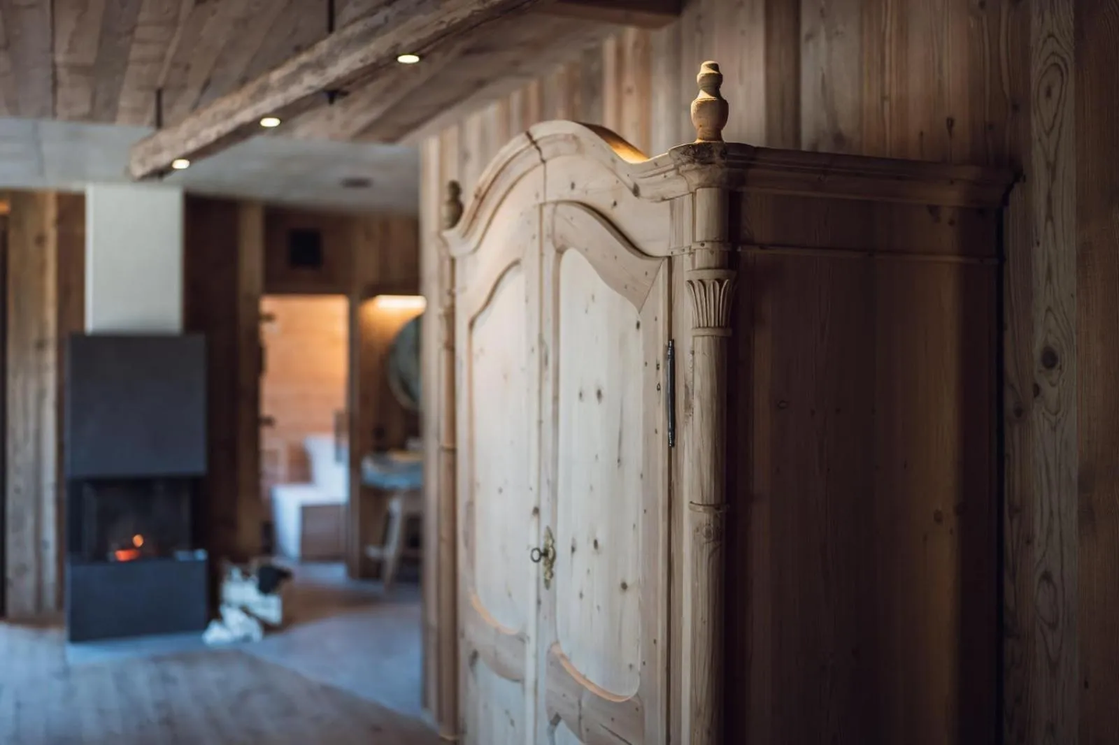 Sauna in Amus Chalets Dolomites - Luxury Chalets South Tyrol
