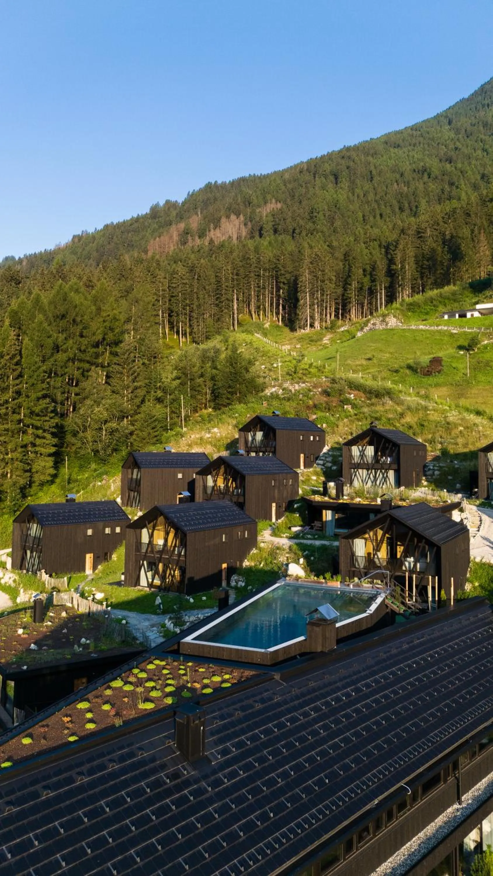 Property building in Amus Chalets Dolomites - Luxury Chalets South Tyrol