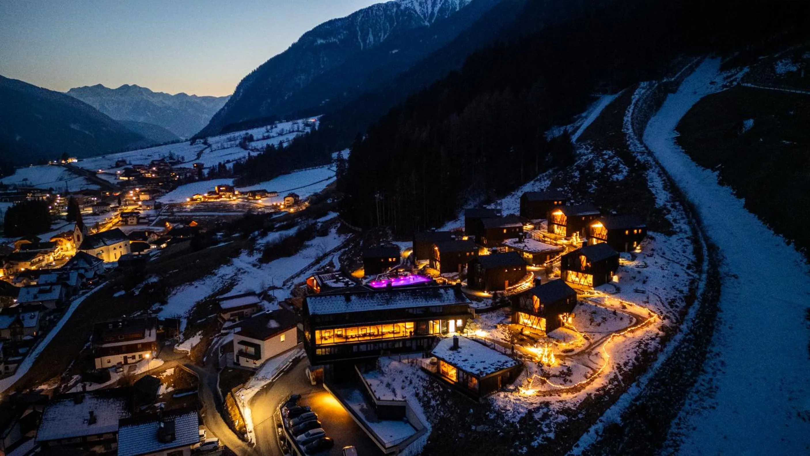 Property building in Amus Chalets Dolomites - Luxury Chalets South Tyrol
