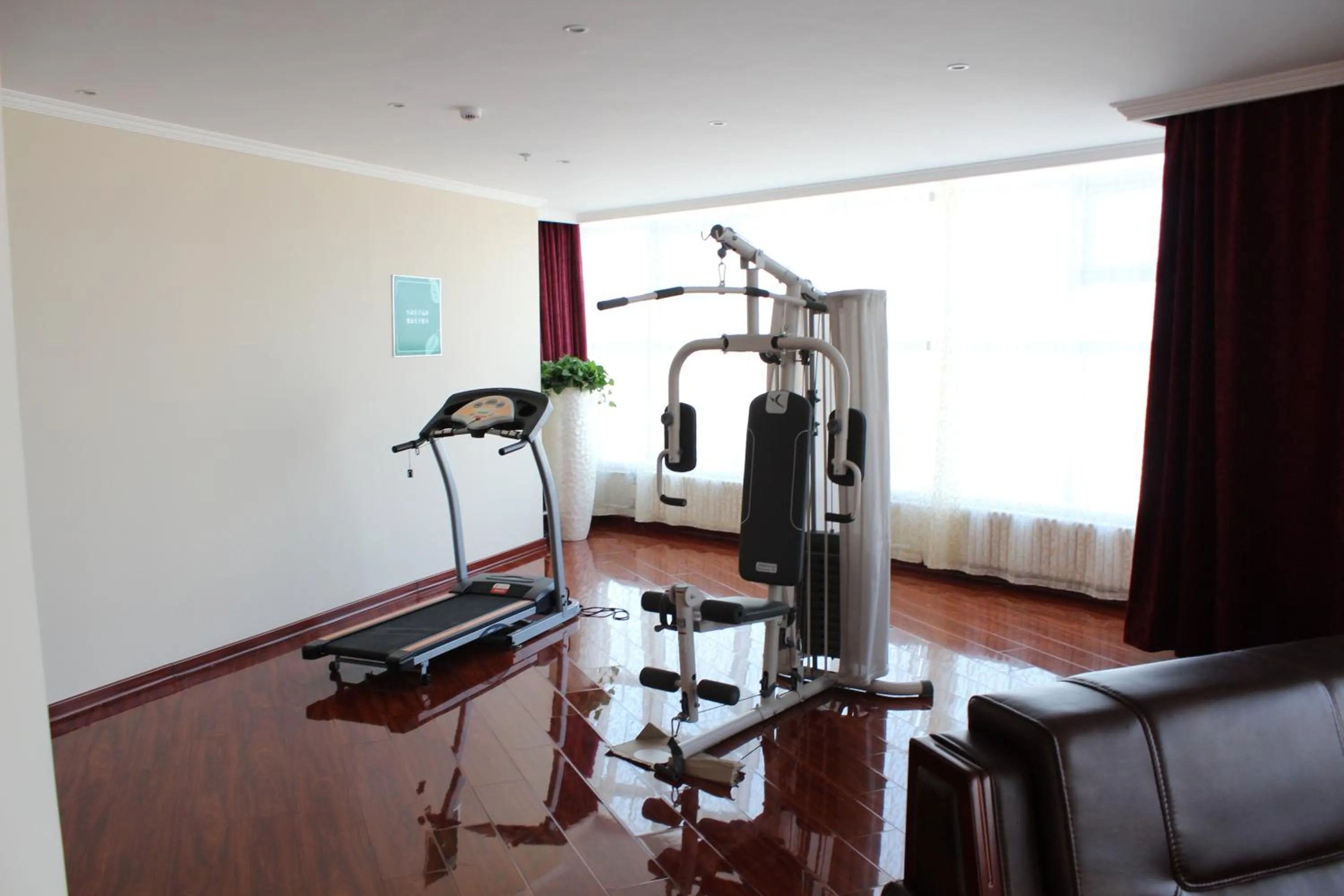 Fitness centre/facilities in GreenTree Inn Zhangjiakou Yu County Bus Station Business Hotel