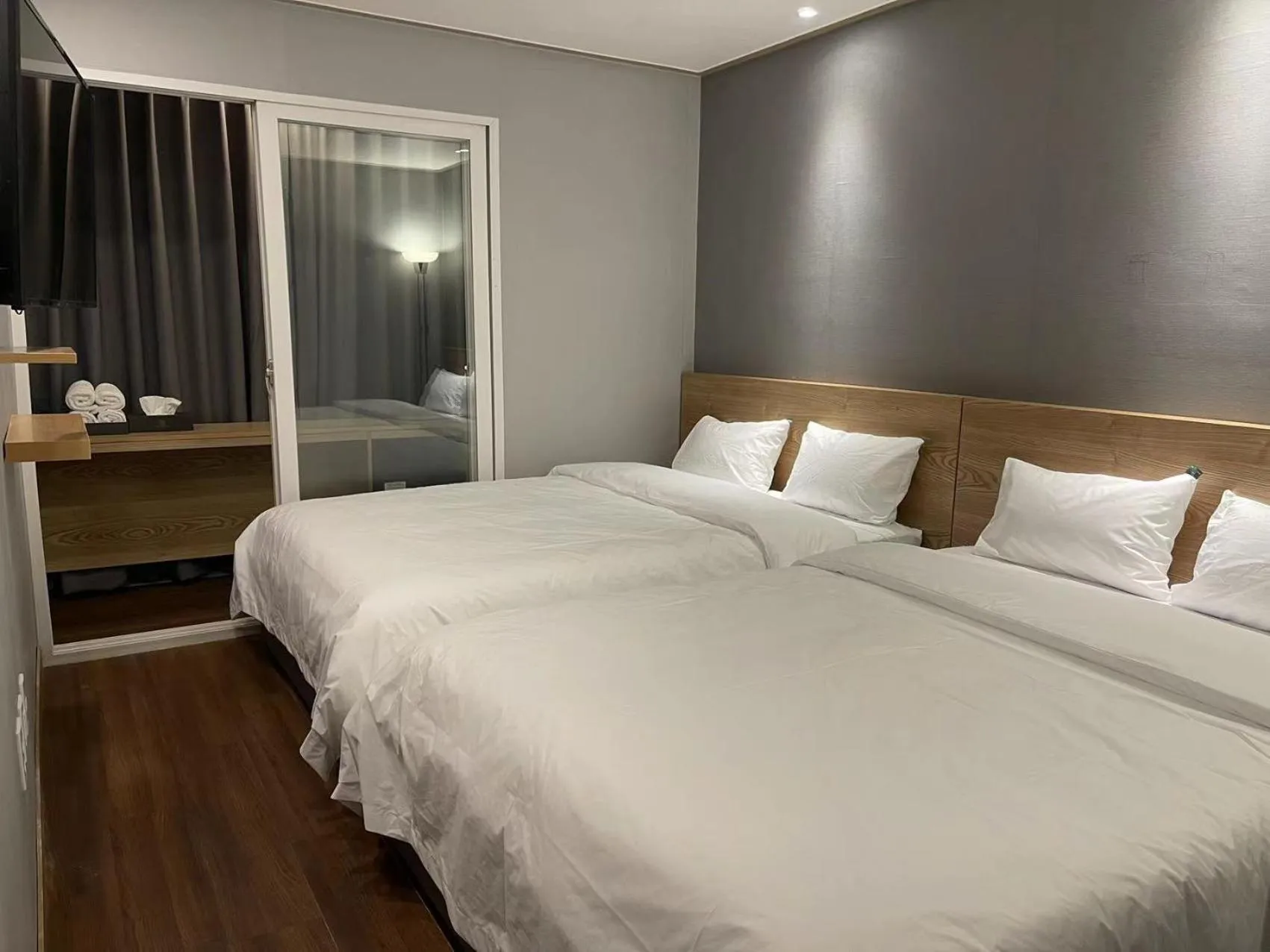 Bed in The garden hotel