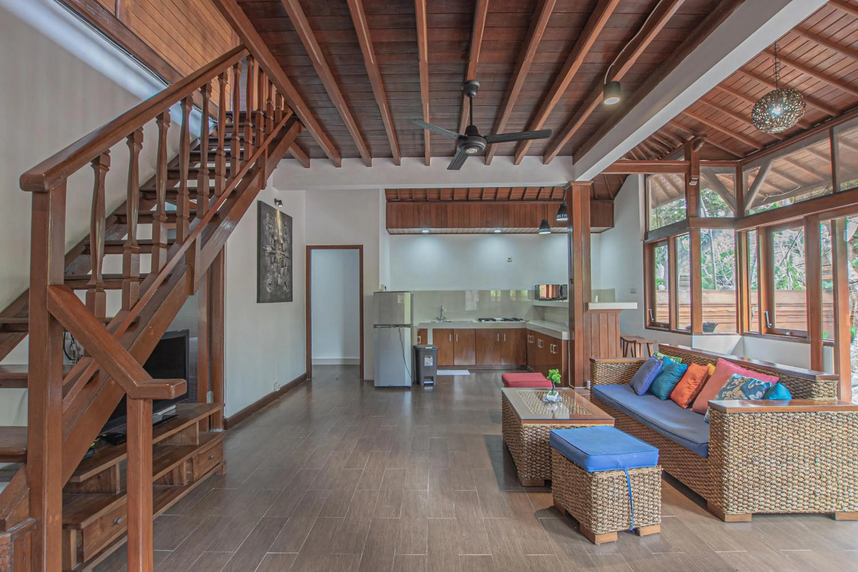 Kitchen or kitchenette in Panorama Cottages I