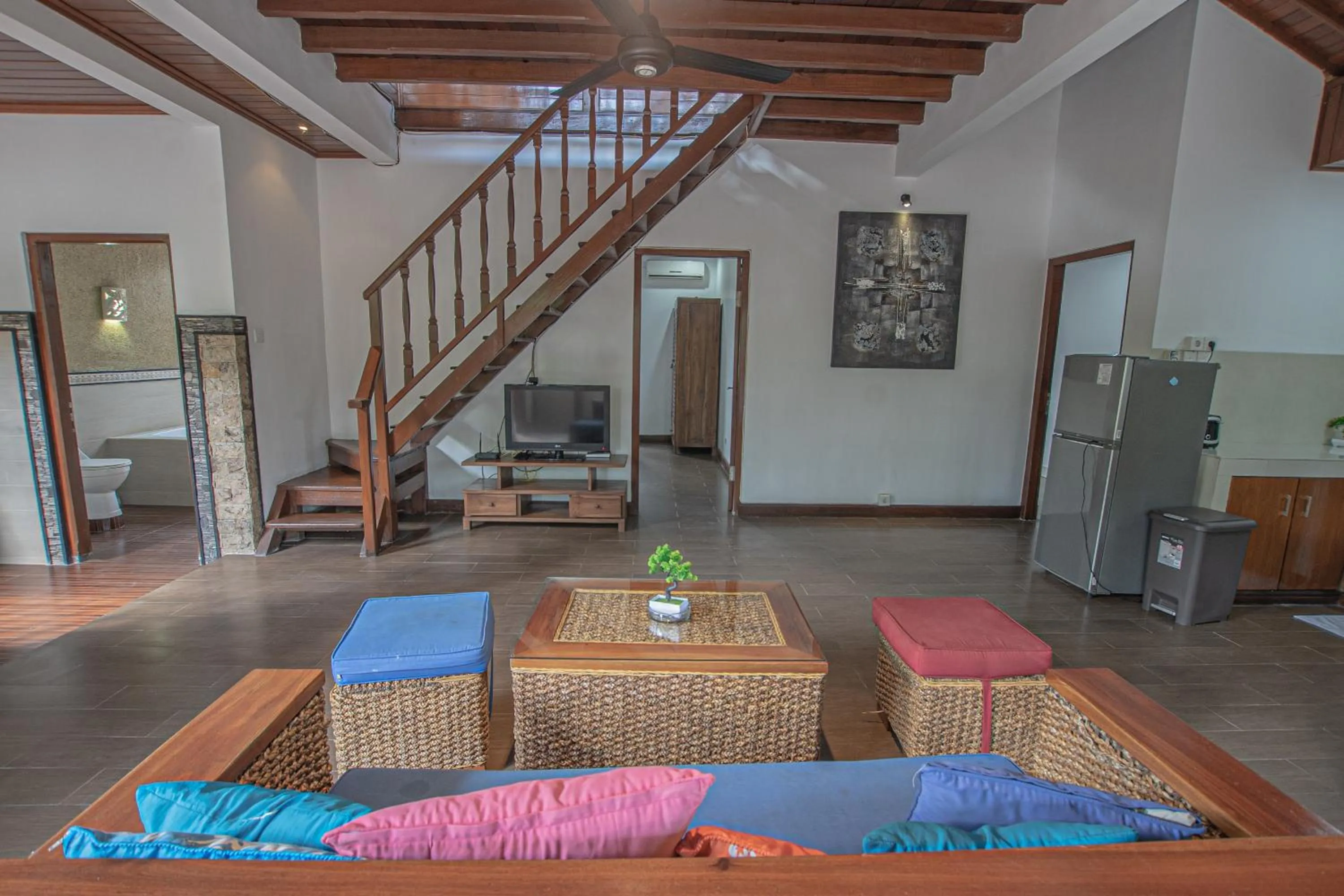 Living room in Panorama Cottages I