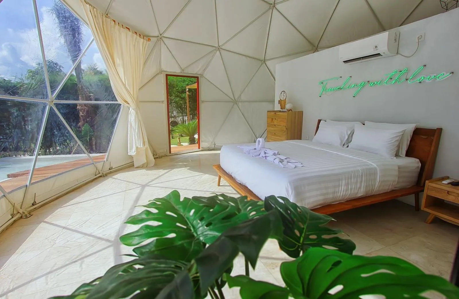 Bed in Coconut Galaxy Villas by Bali Cabin