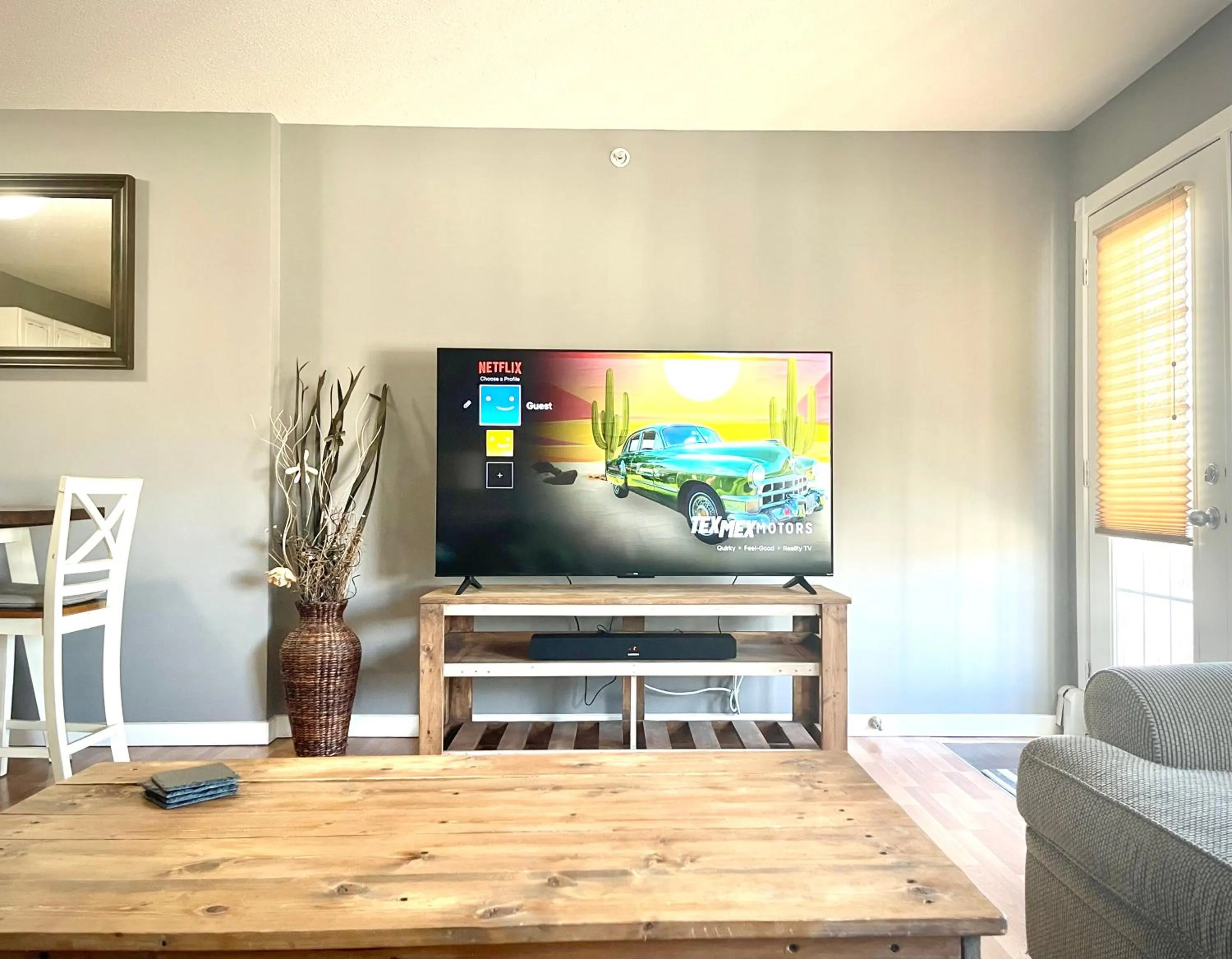 TV and multimedia in Top Floor Riverfront Condo with Stellar Sunsets!