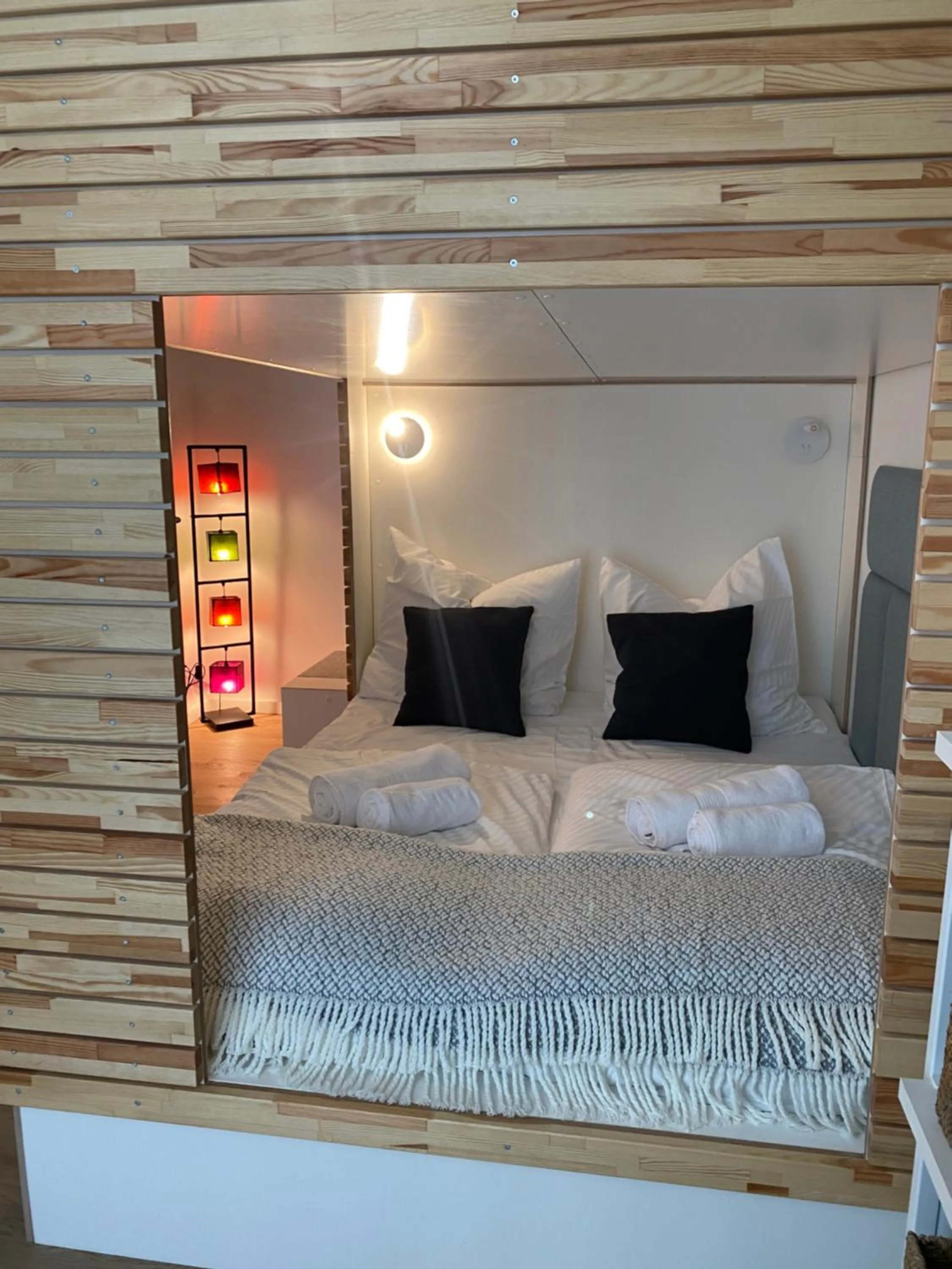 Bed in Pure Berlin Apartments - Luxury at Pure Living in City Center