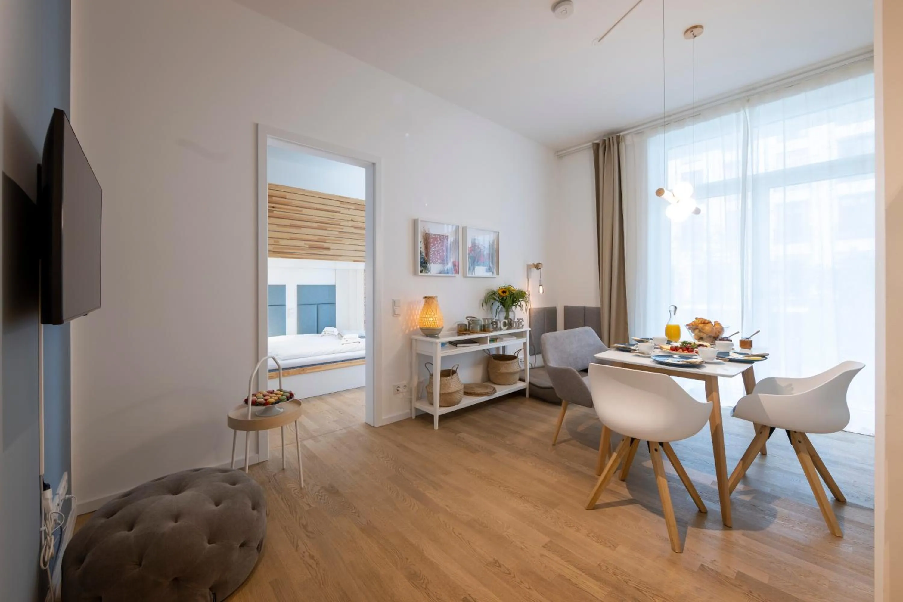 TV and multimedia in Pure Berlin Apartments - Luxury at Pure Living in City Center