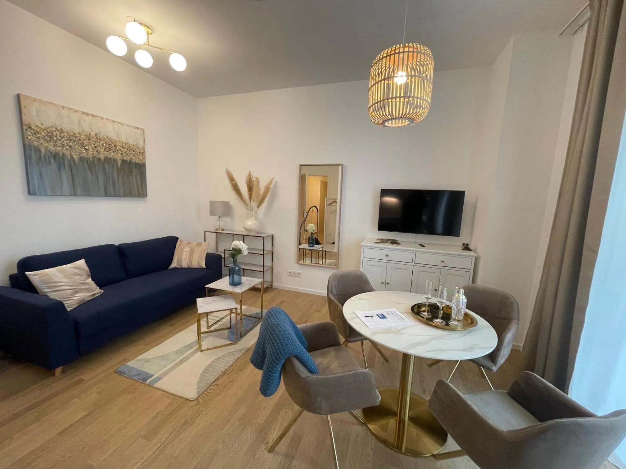 TV and multimedia in Pure Berlin Apartments - Luxury at Pure Living in City Center