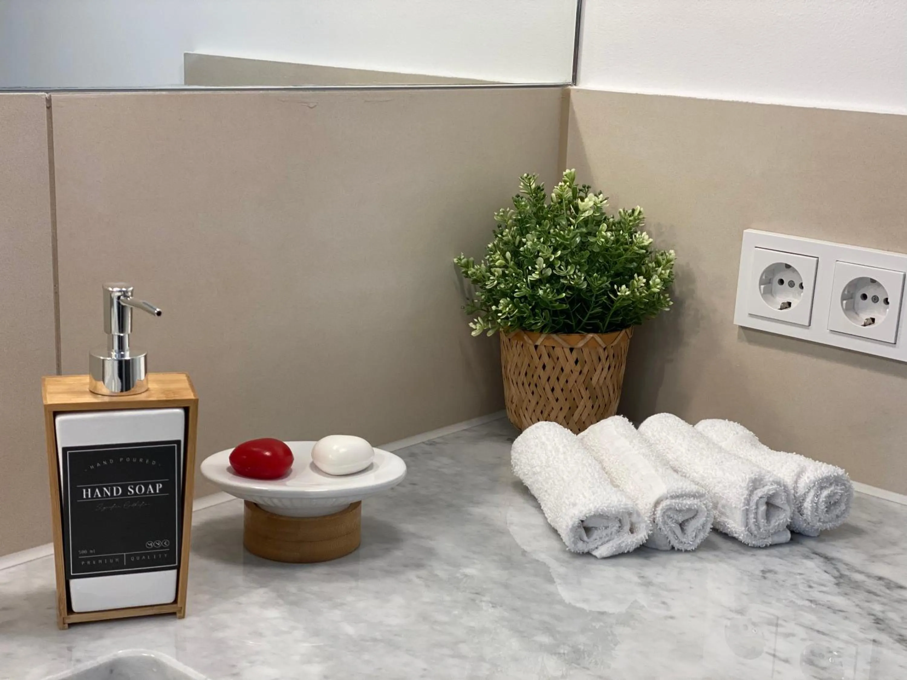 Bathroom in Pure Berlin Apartments - Luxury at Pure Living in City Center