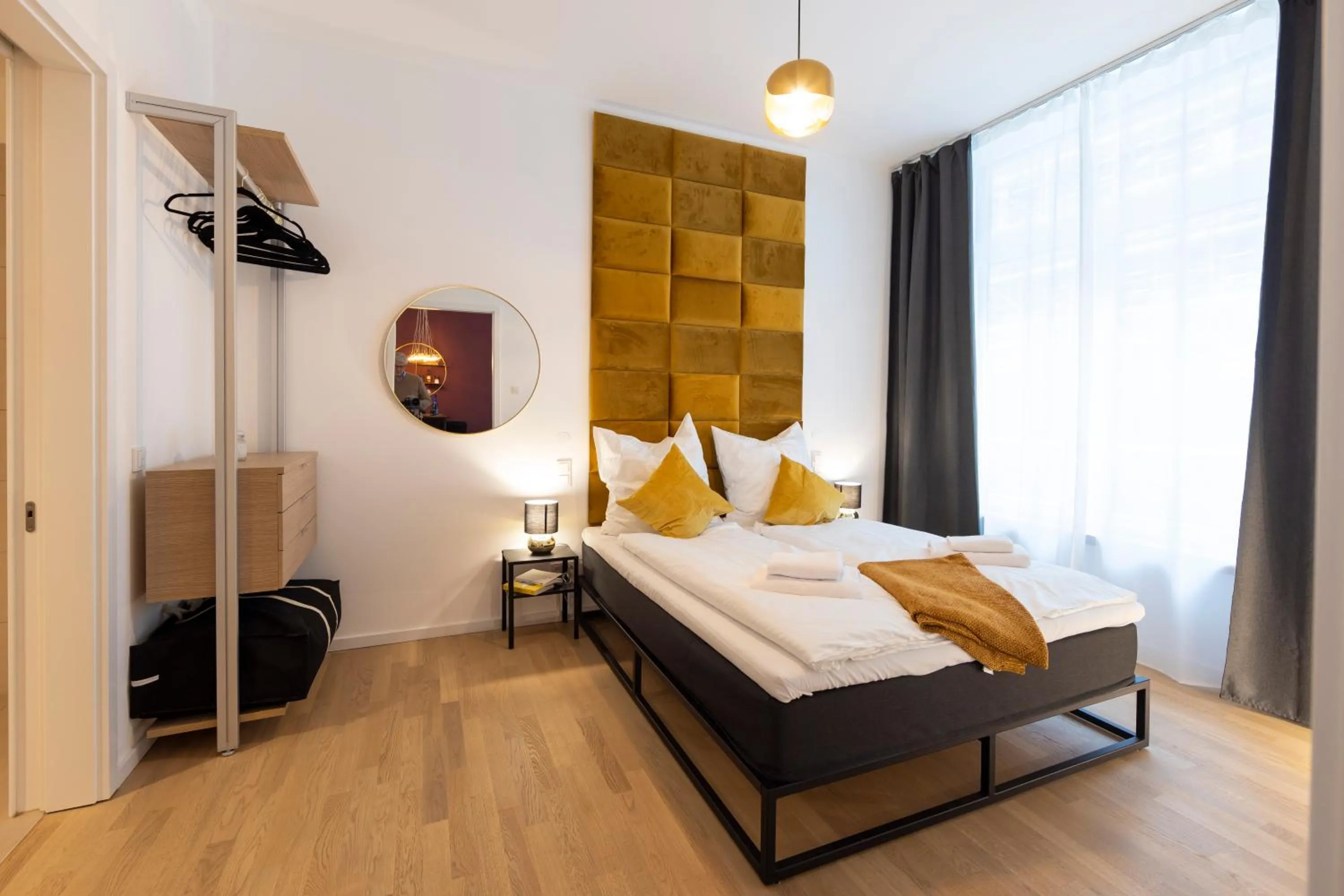 Bed in Pure Berlin Apartments - Luxury at Pure Living in City Center