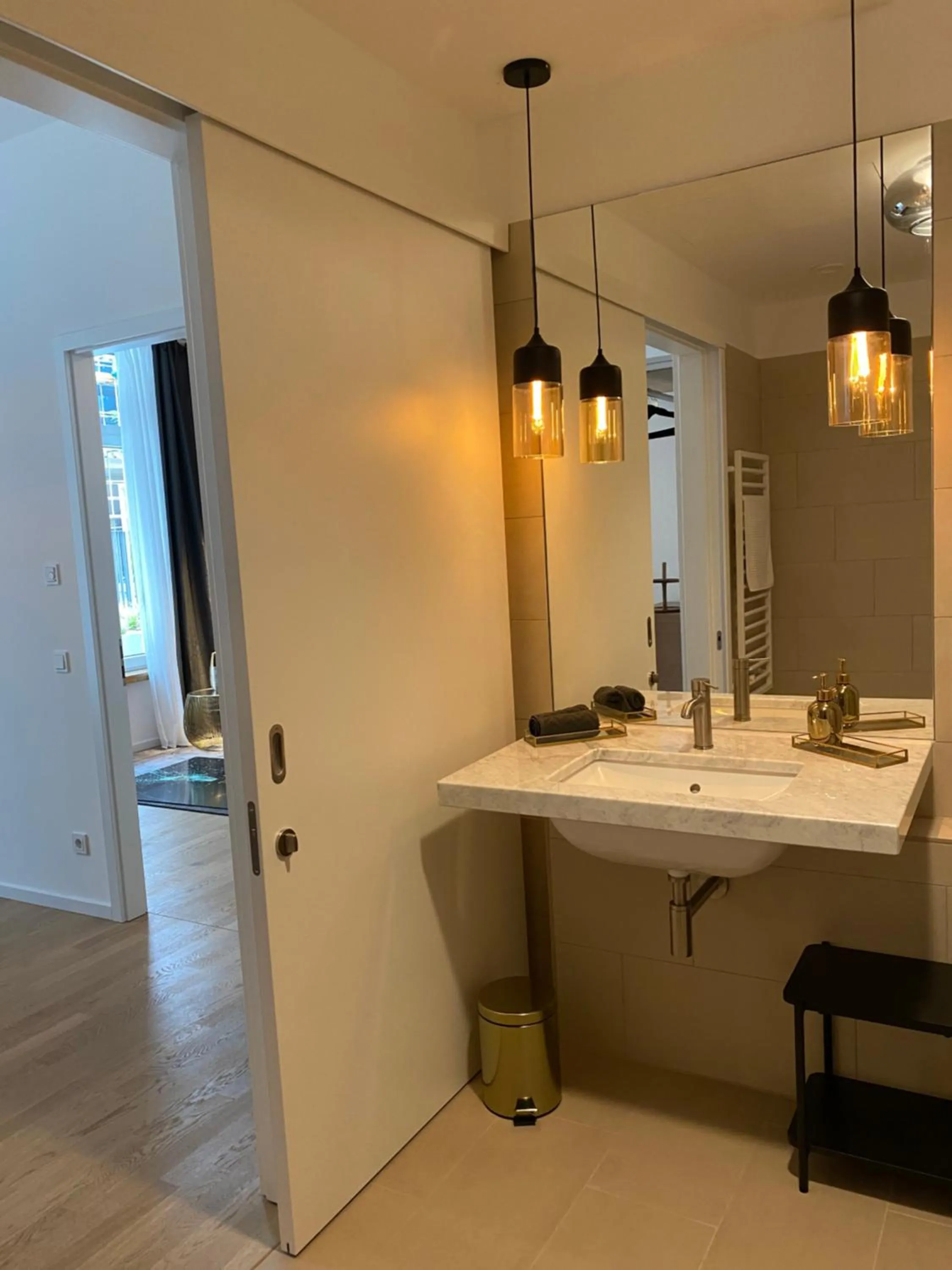 Bathroom in Pure Berlin Apartments - Luxury at Pure Living in City Center