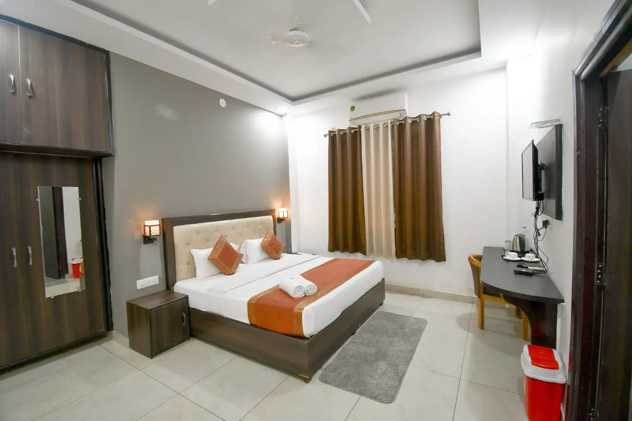 Bed in Blue River Hostel, Rishikesh Bed in Blue River Hostel, Rishikesh