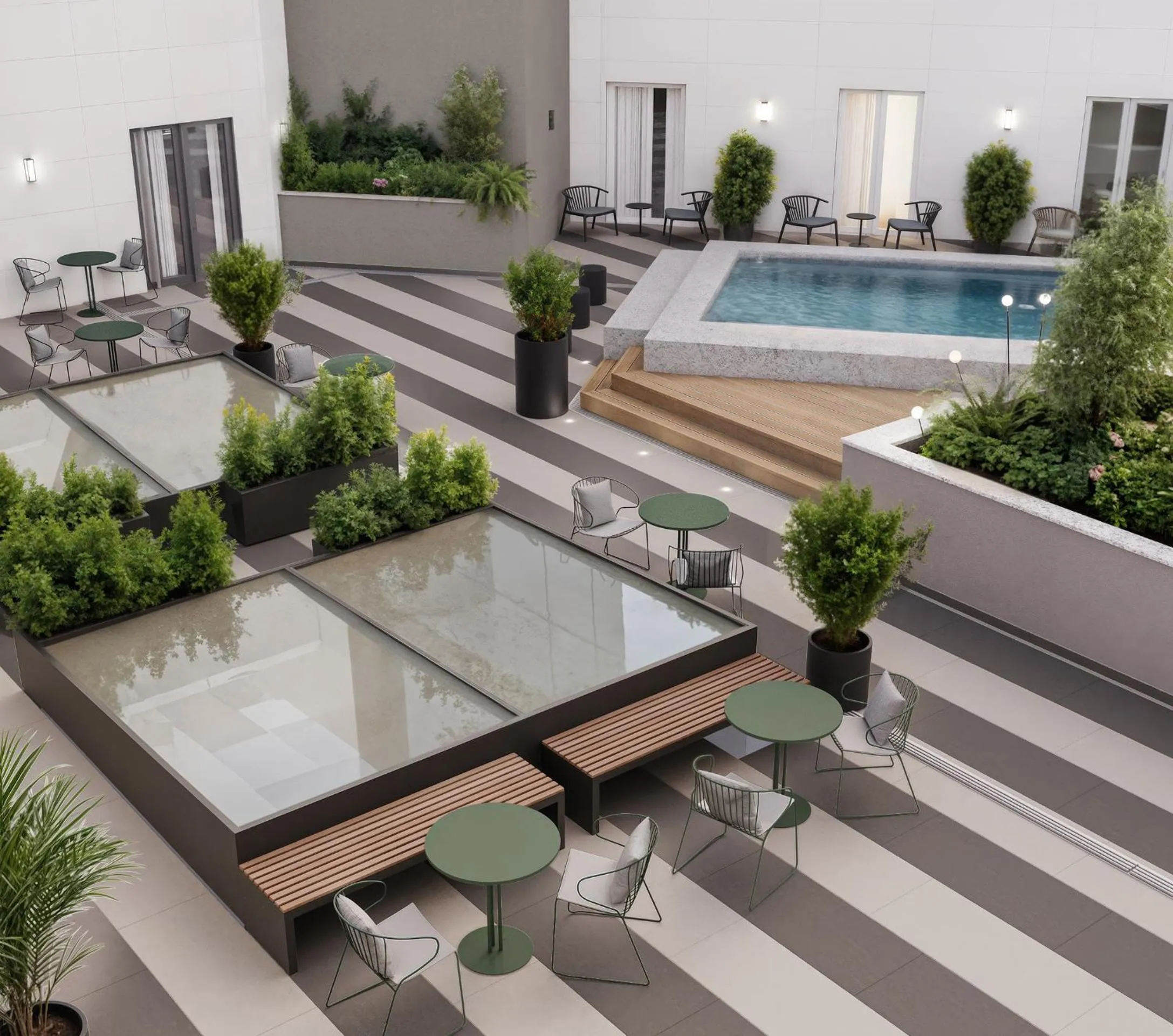 Solarium in Barcelo Valladolid