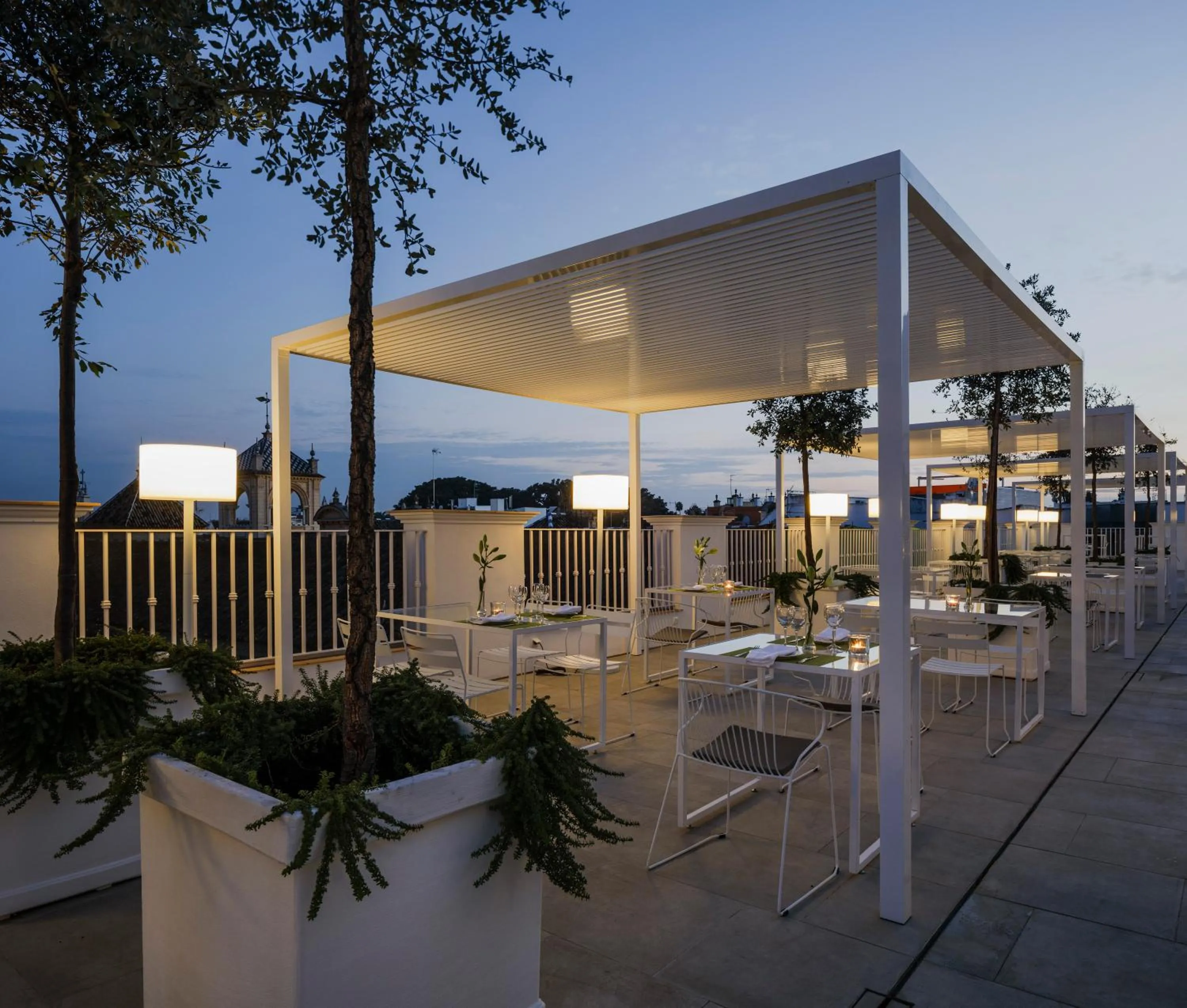 Balcony/Terrace in Hotel Fernando III