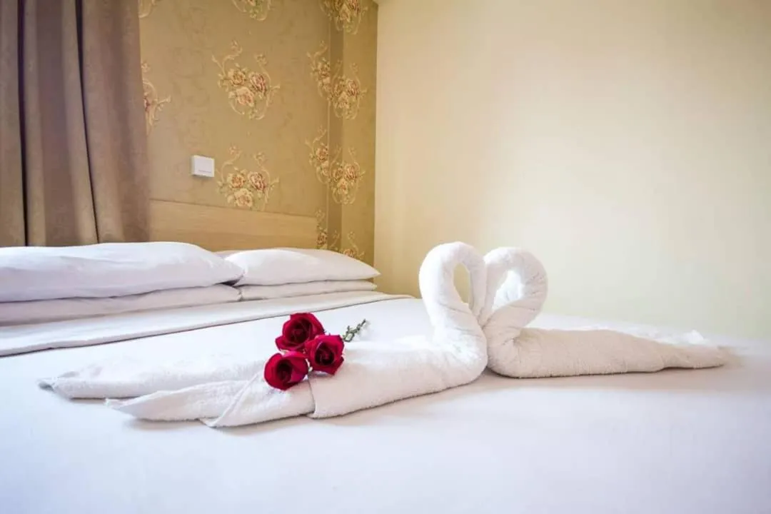 Bed in Hotel Sea Princess