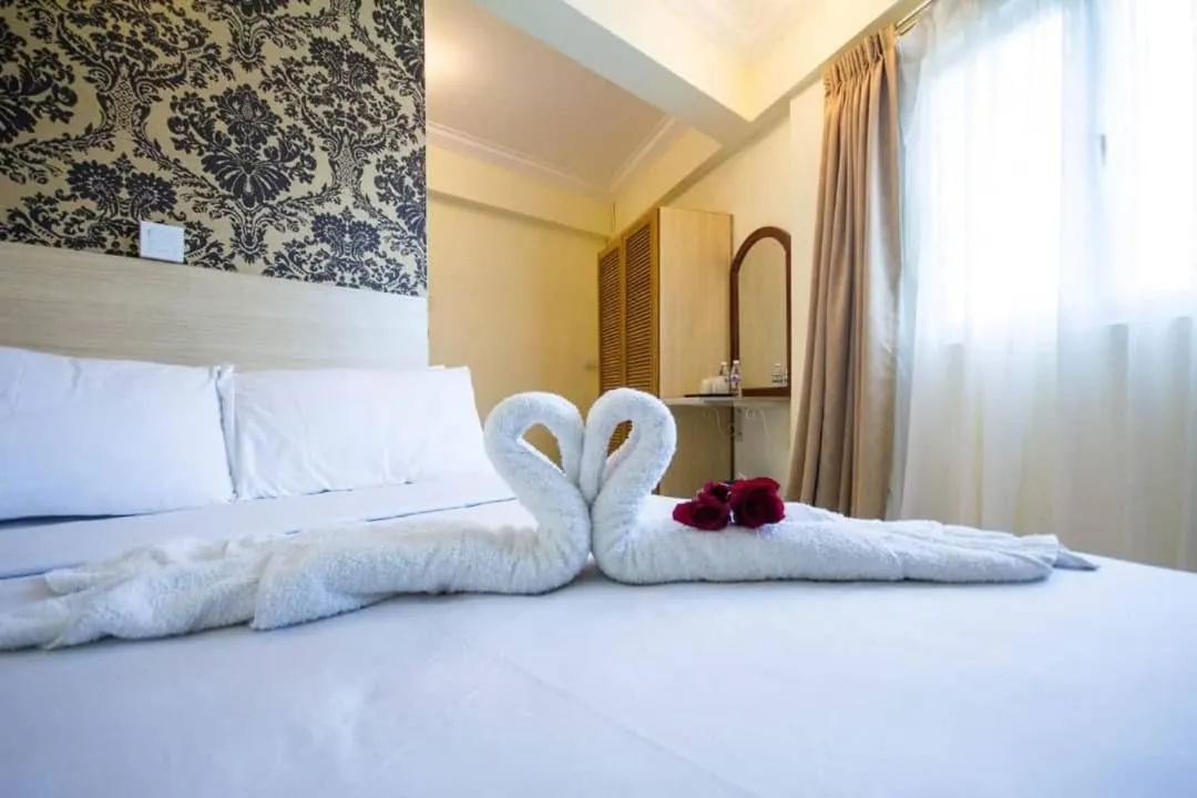 Bed in Hotel Sea Princess