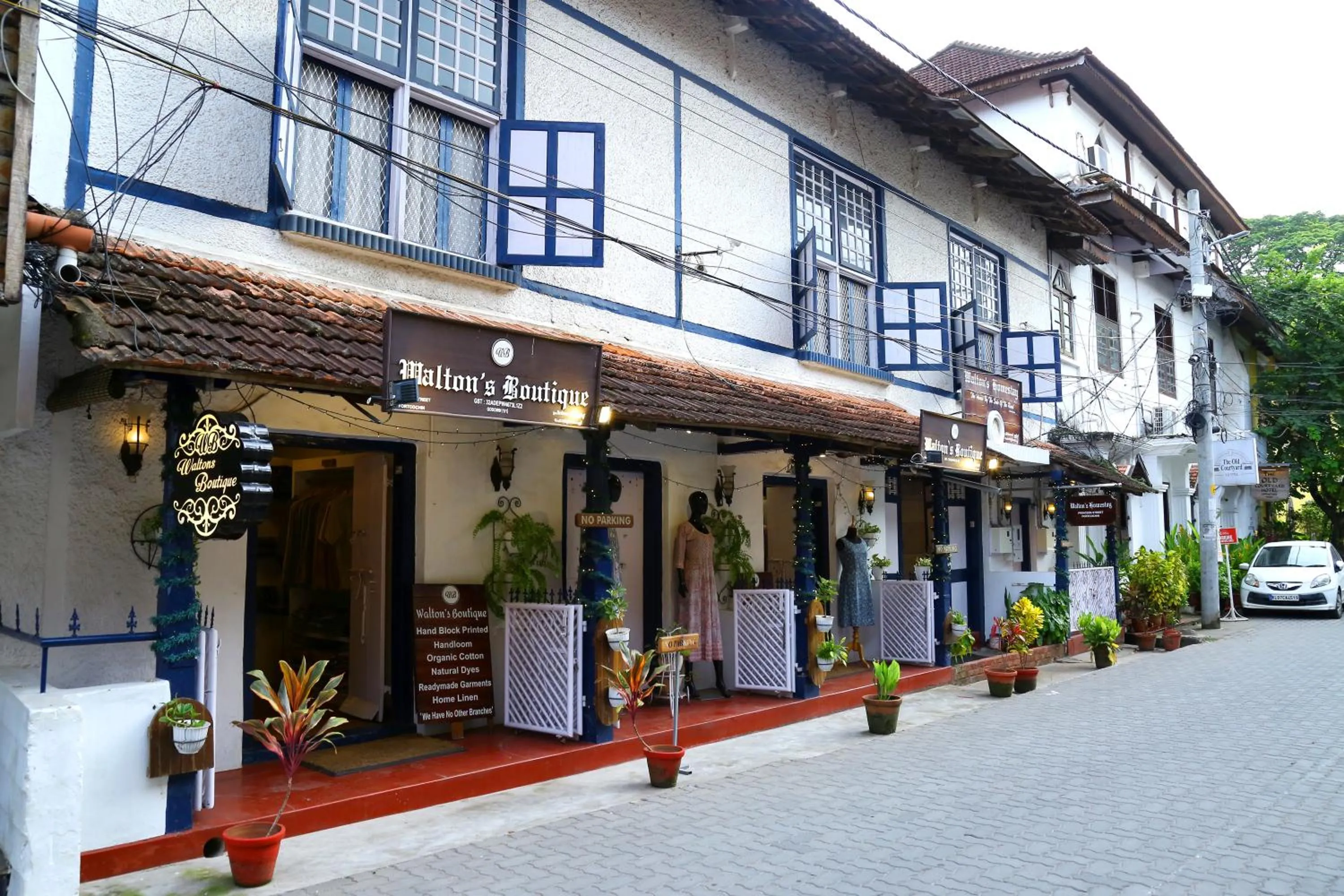 Property building in Walton's Homestay, Fort Cochin