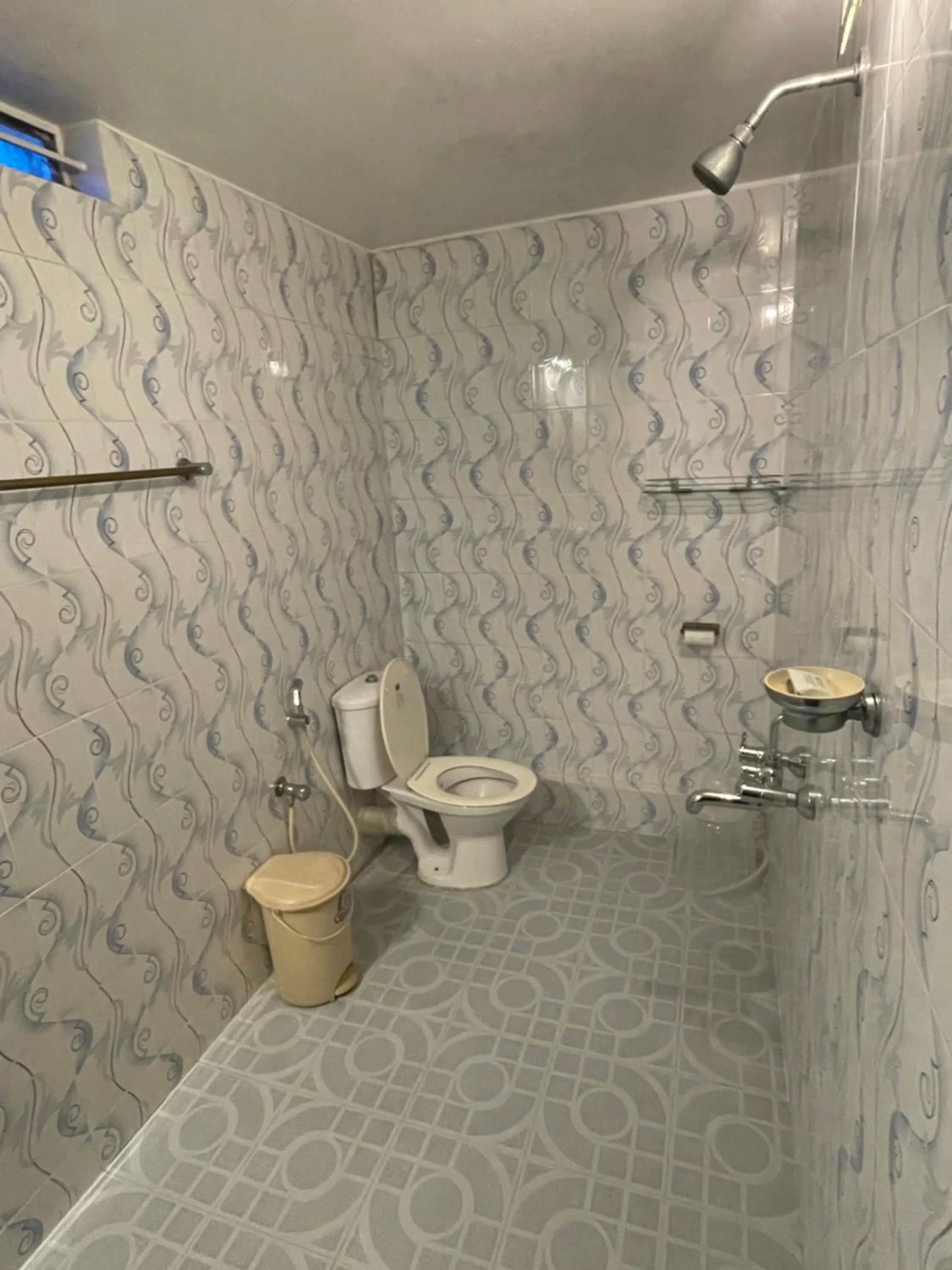 Shower in Walton's Homestay, Fort Cochin