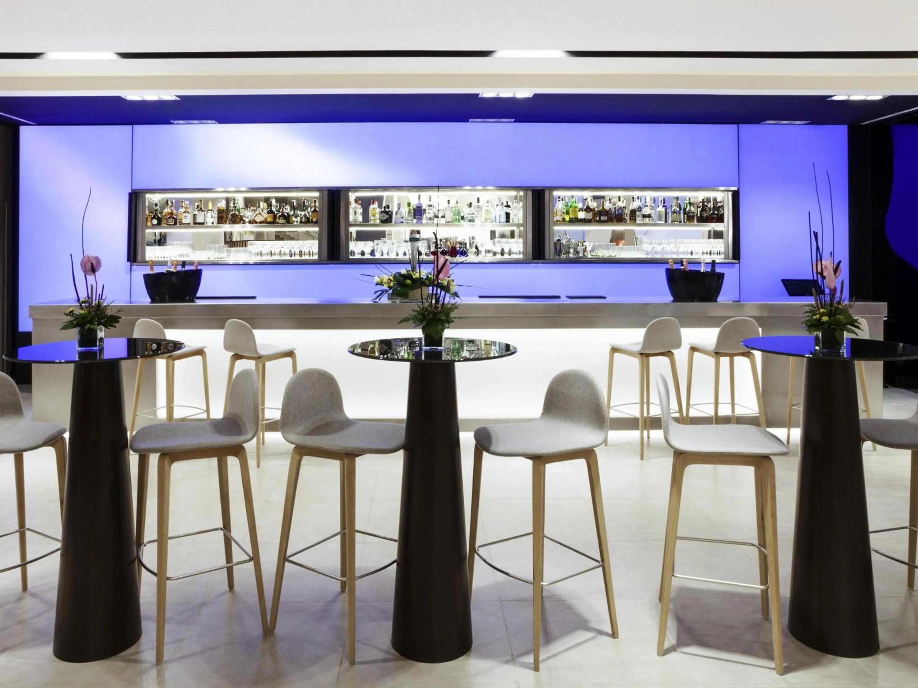 Lounge or bar in Novotel Madrid Center