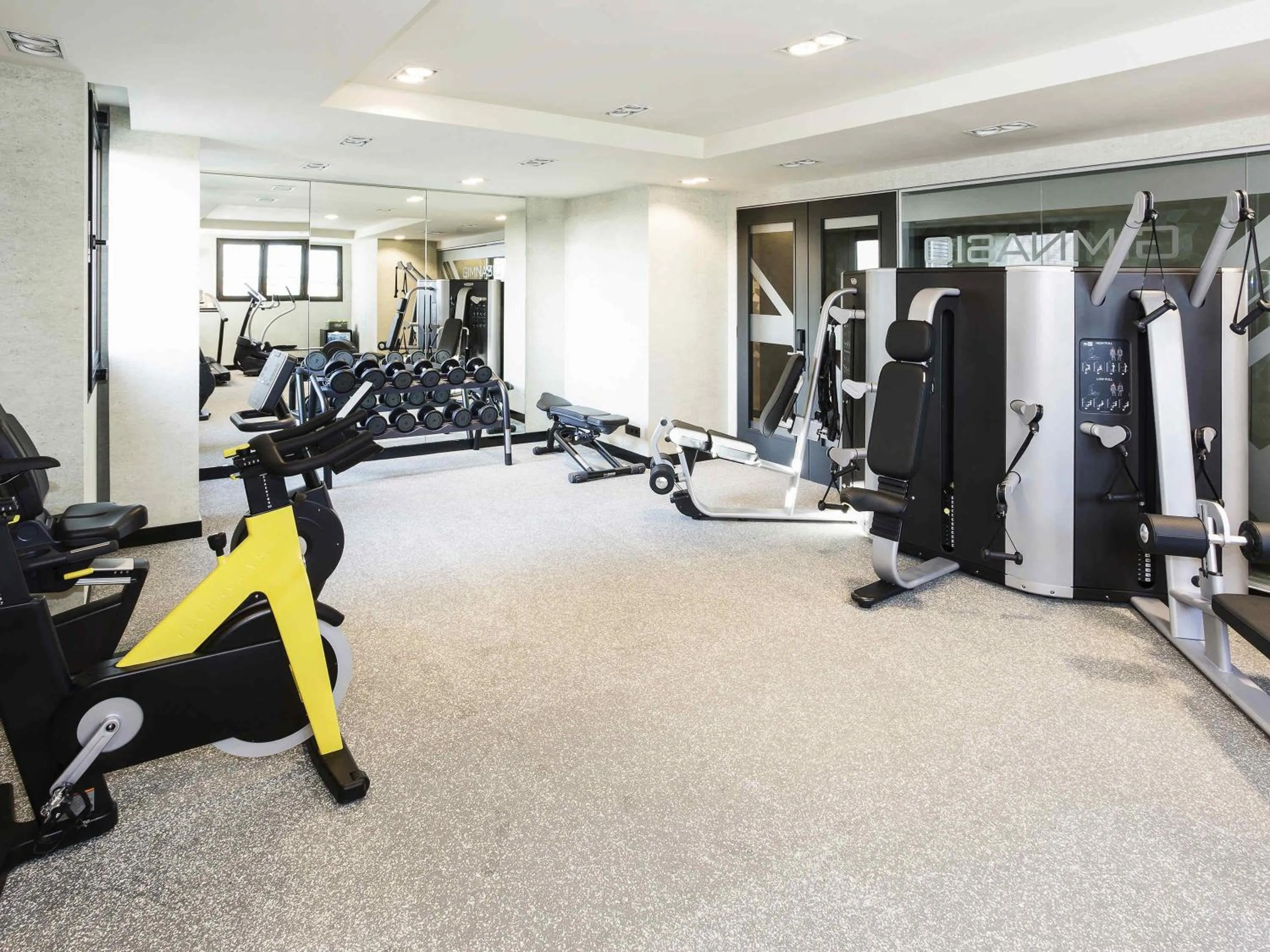 Fitness centre/facilities in Novotel Madrid Center