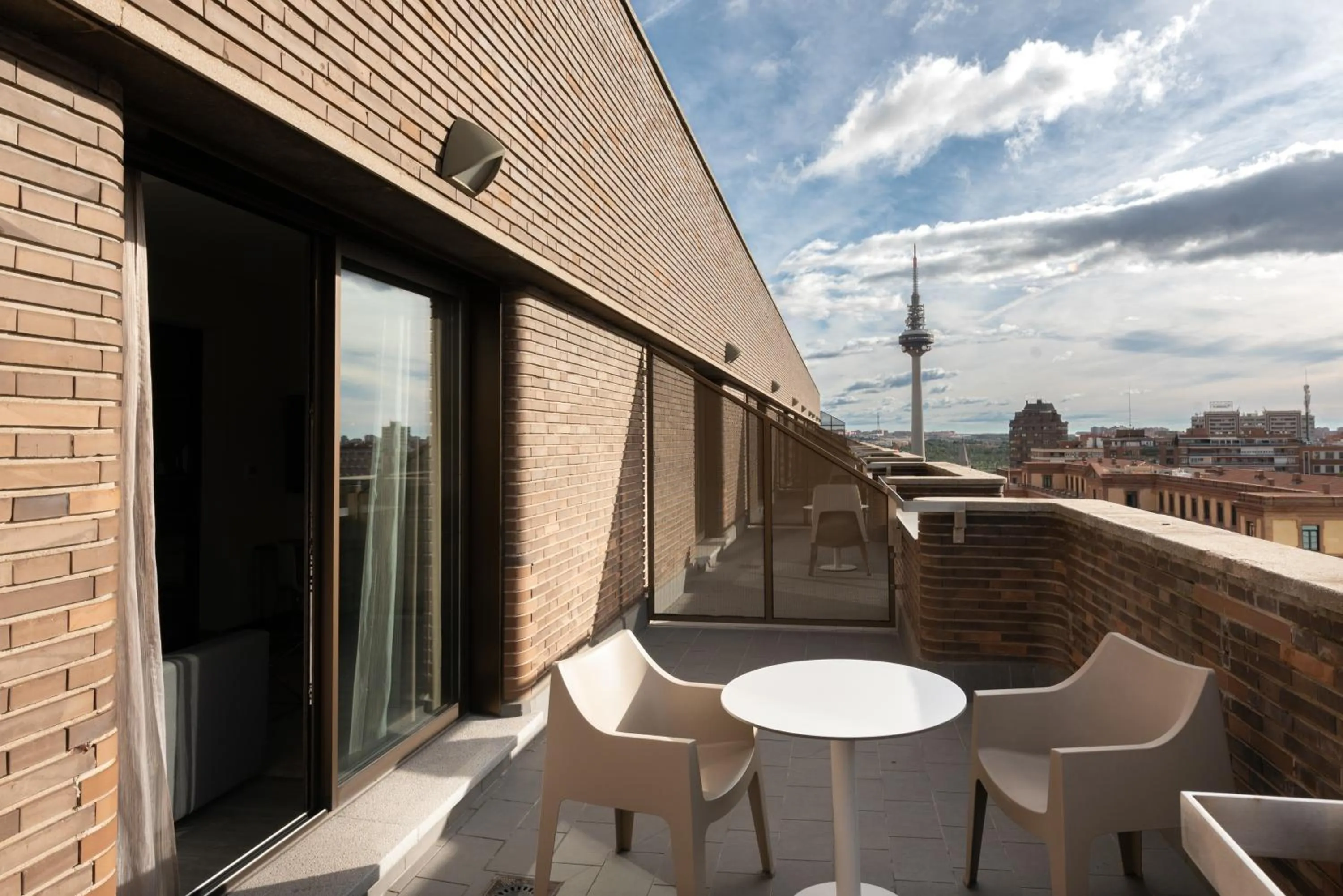 Balcony/Terrace in Novotel Madrid Center