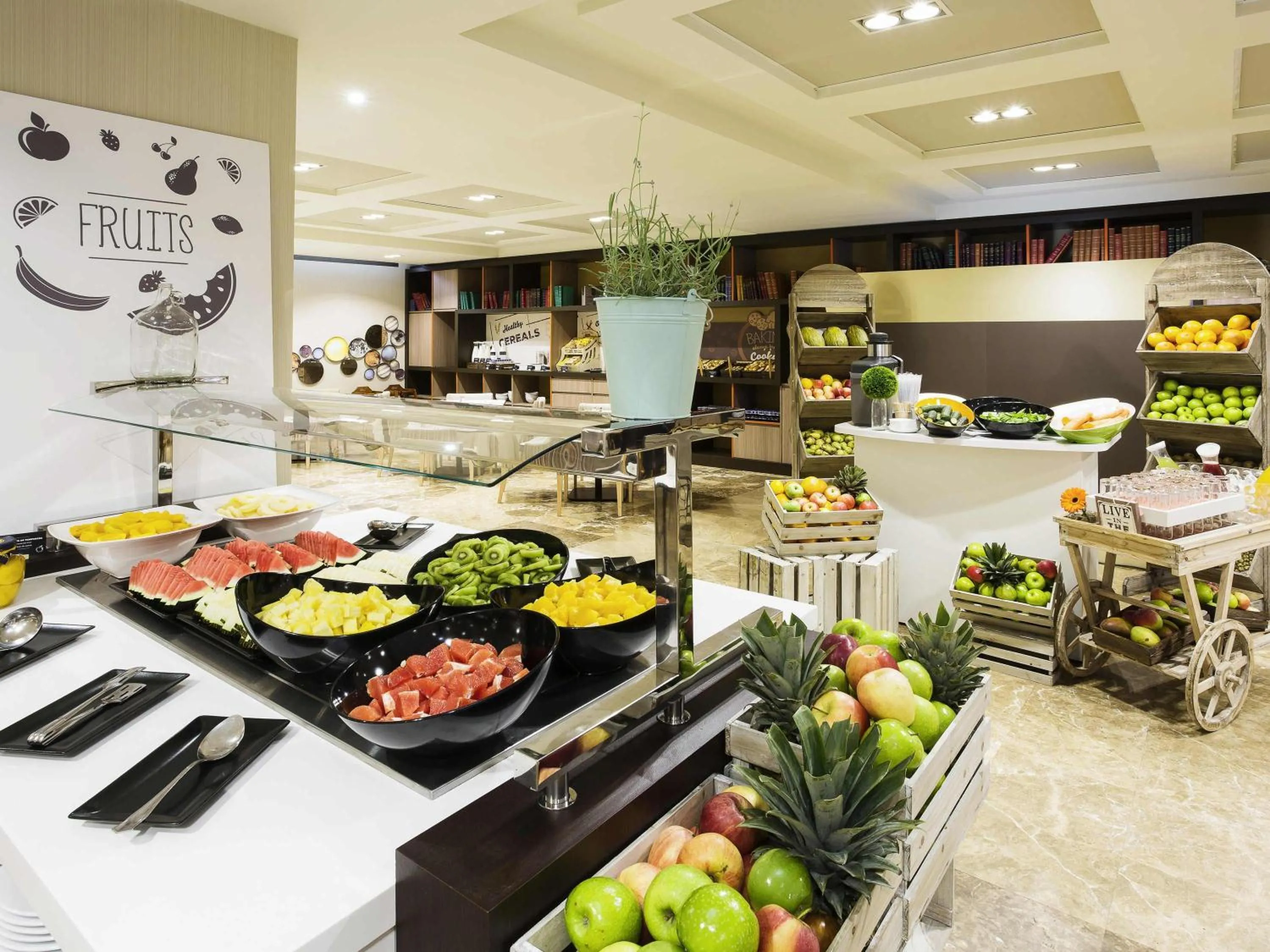 Restaurant/places to eat in Novotel Madrid Center