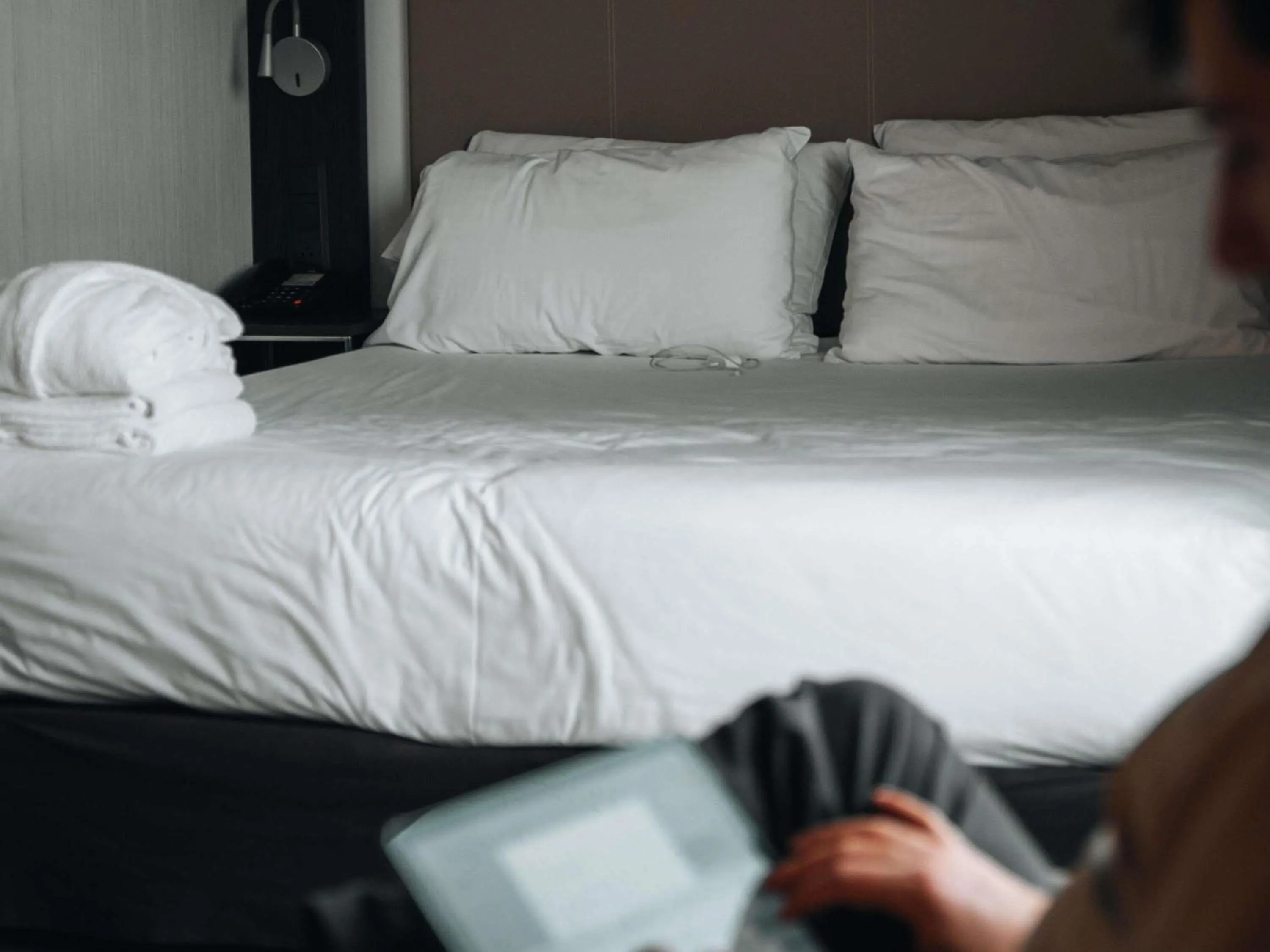 Bedroom, Bed in Novotel Madrid Center