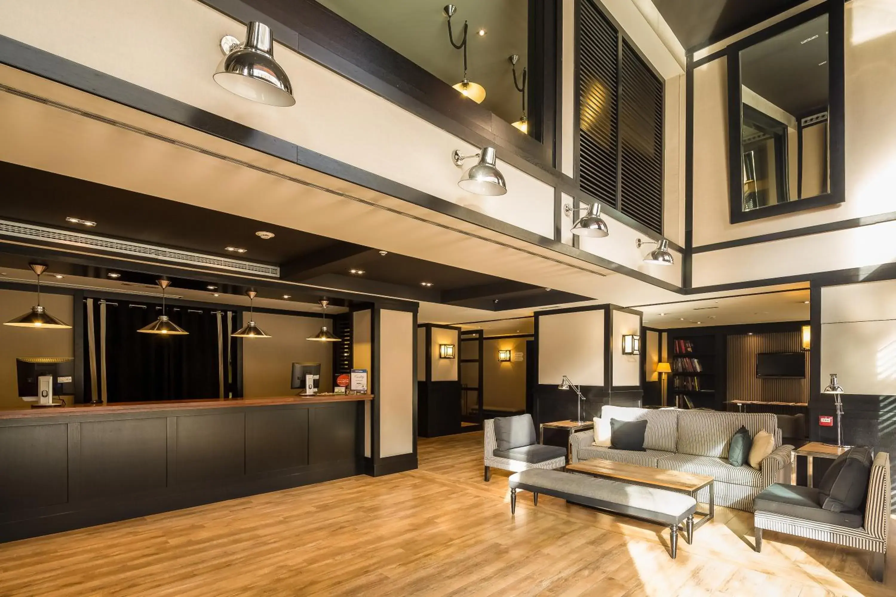 Lobby or reception in Europark Lobby or reception in Europark