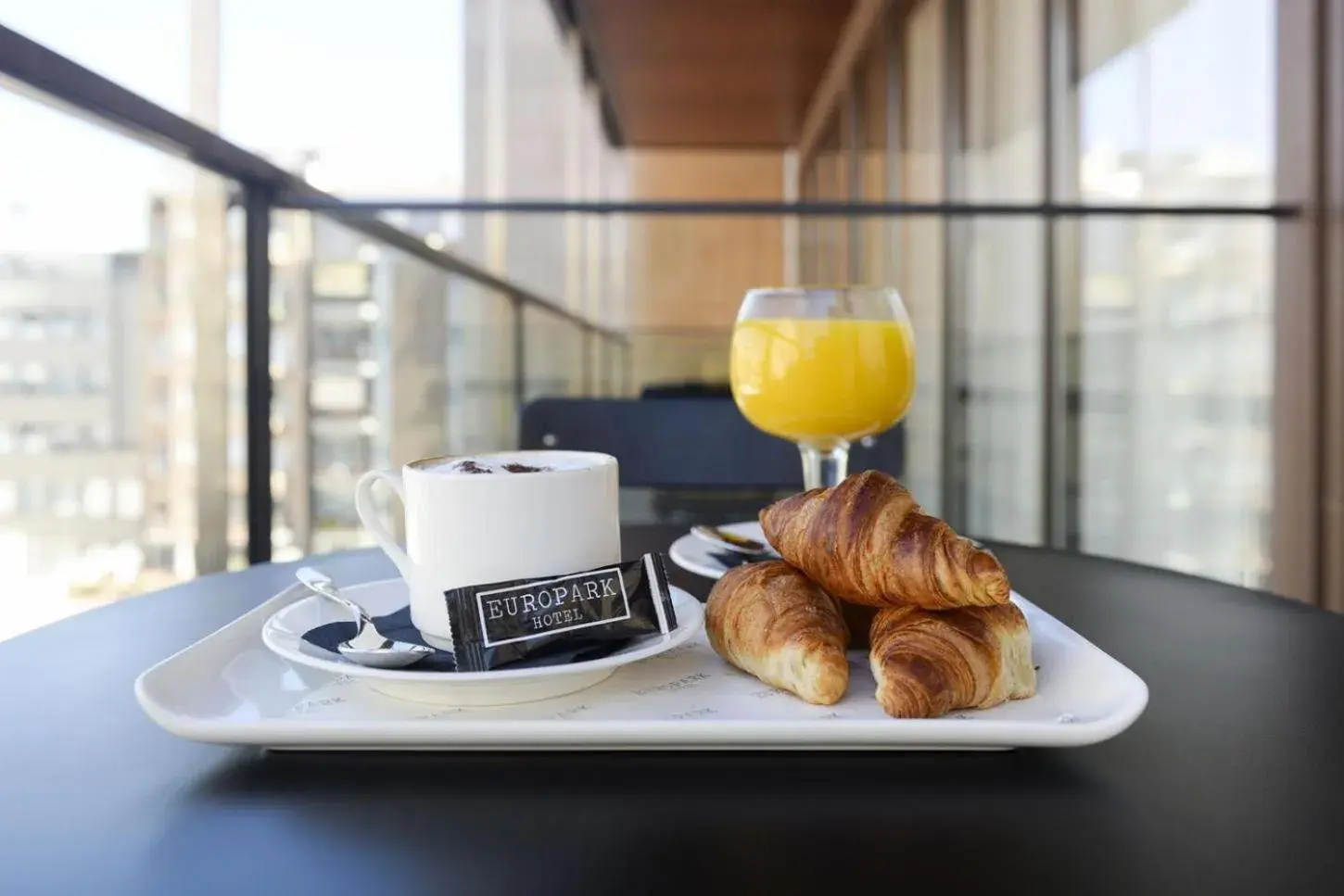 Inner courtyard view in Europark Inner courtyard view in Europark