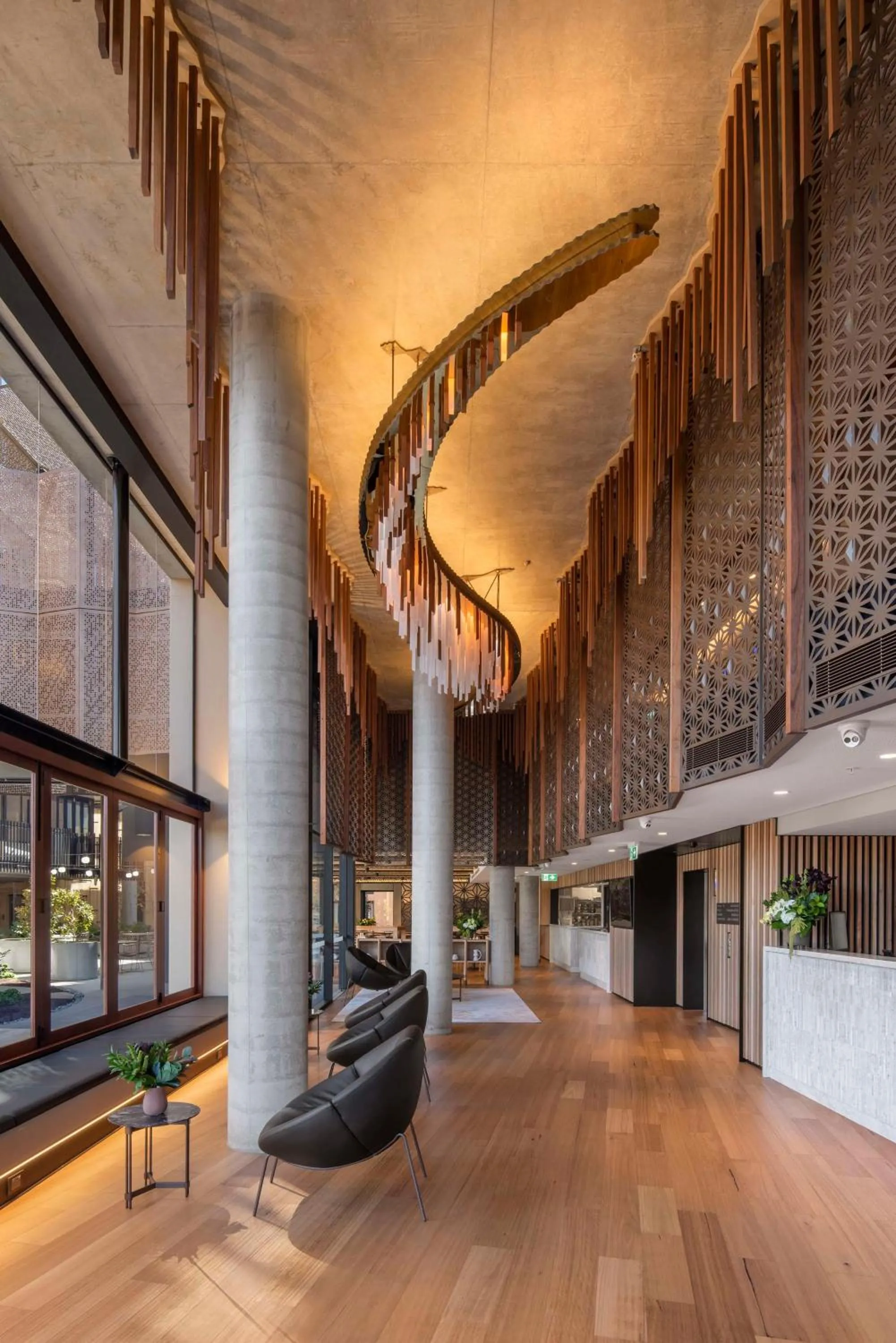 Lobby or reception in Vibe Hotel Adelaide
