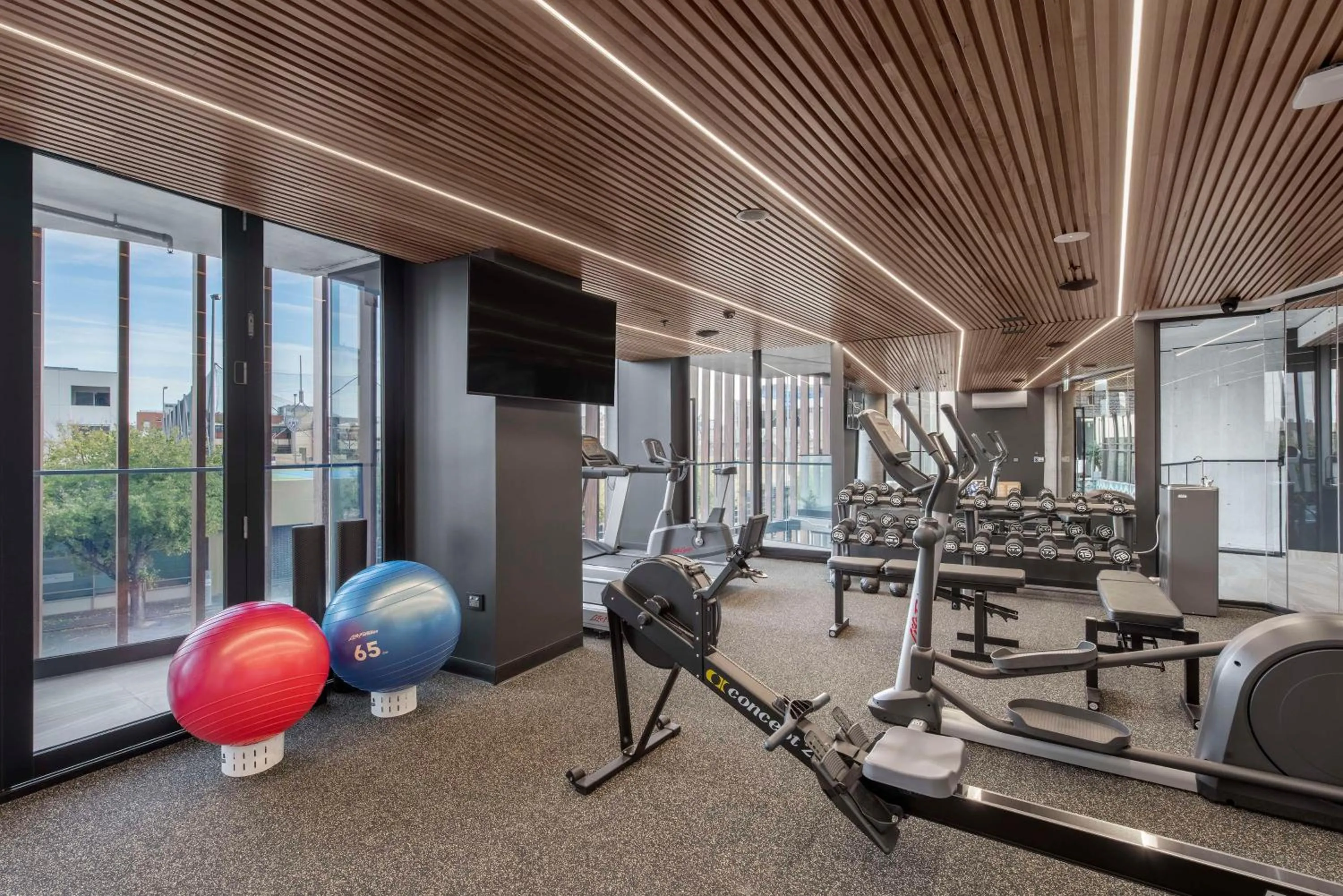 Fitness centre/facilities in Vibe Hotel Adelaide