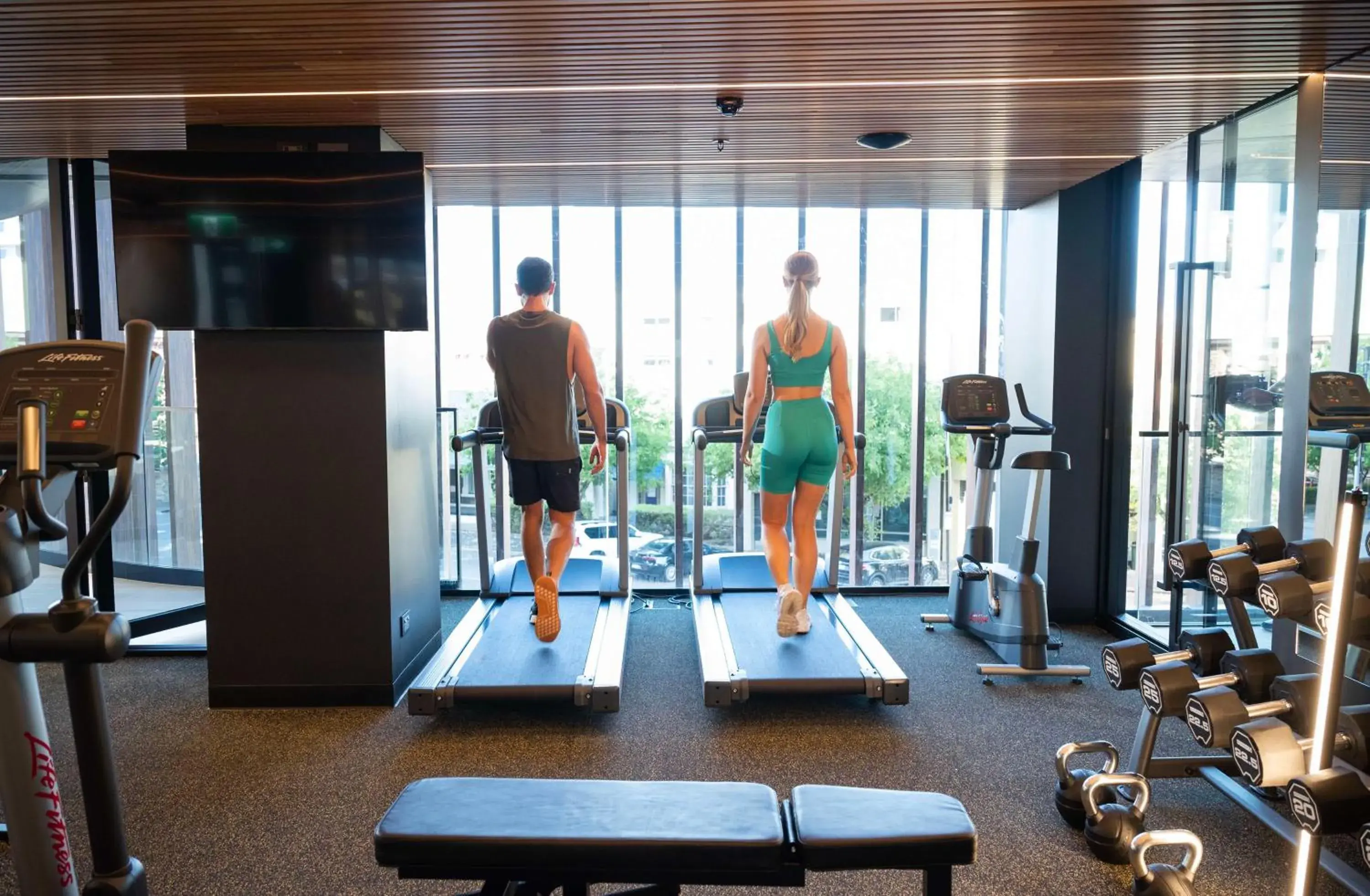 Fitness centre/facilities in Vibe Hotel Adelaide Fitness centre/facilities in Vibe Hotel Adelaide